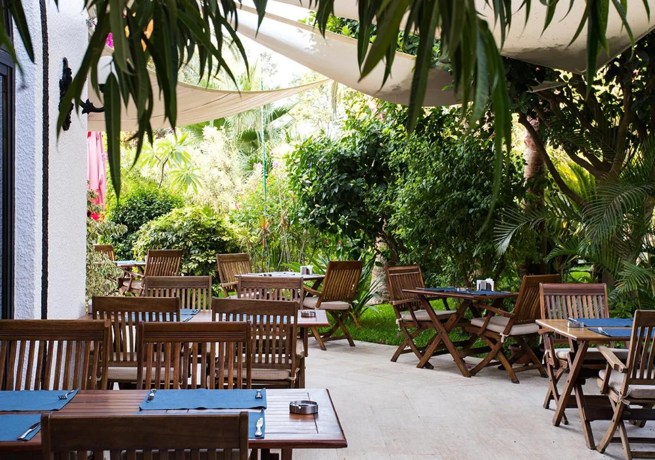 Patio in Hotel Karia Princess