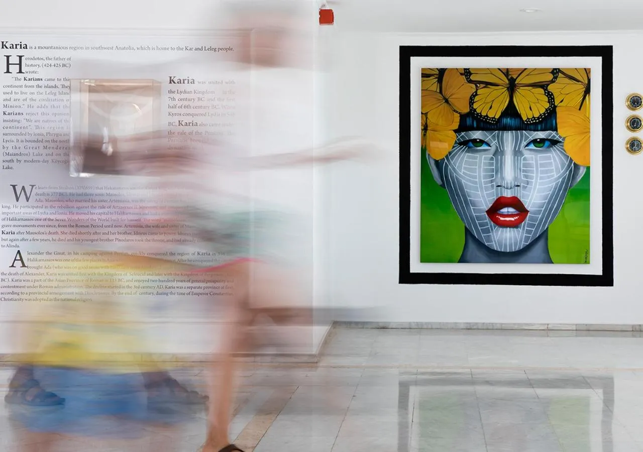 Decorative detail in Hotel Karia Princess