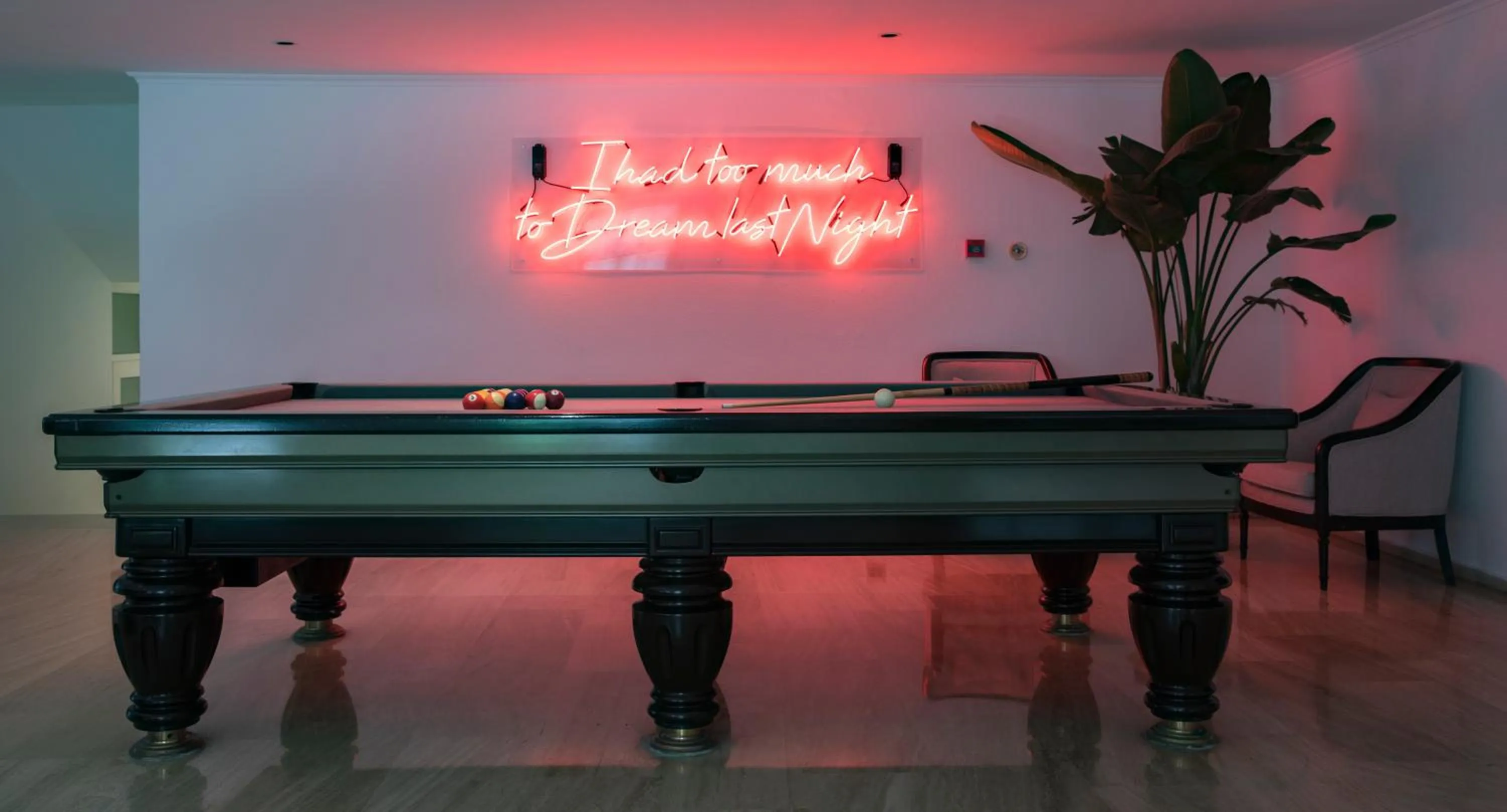 Billiard in Hotel Karia Princess