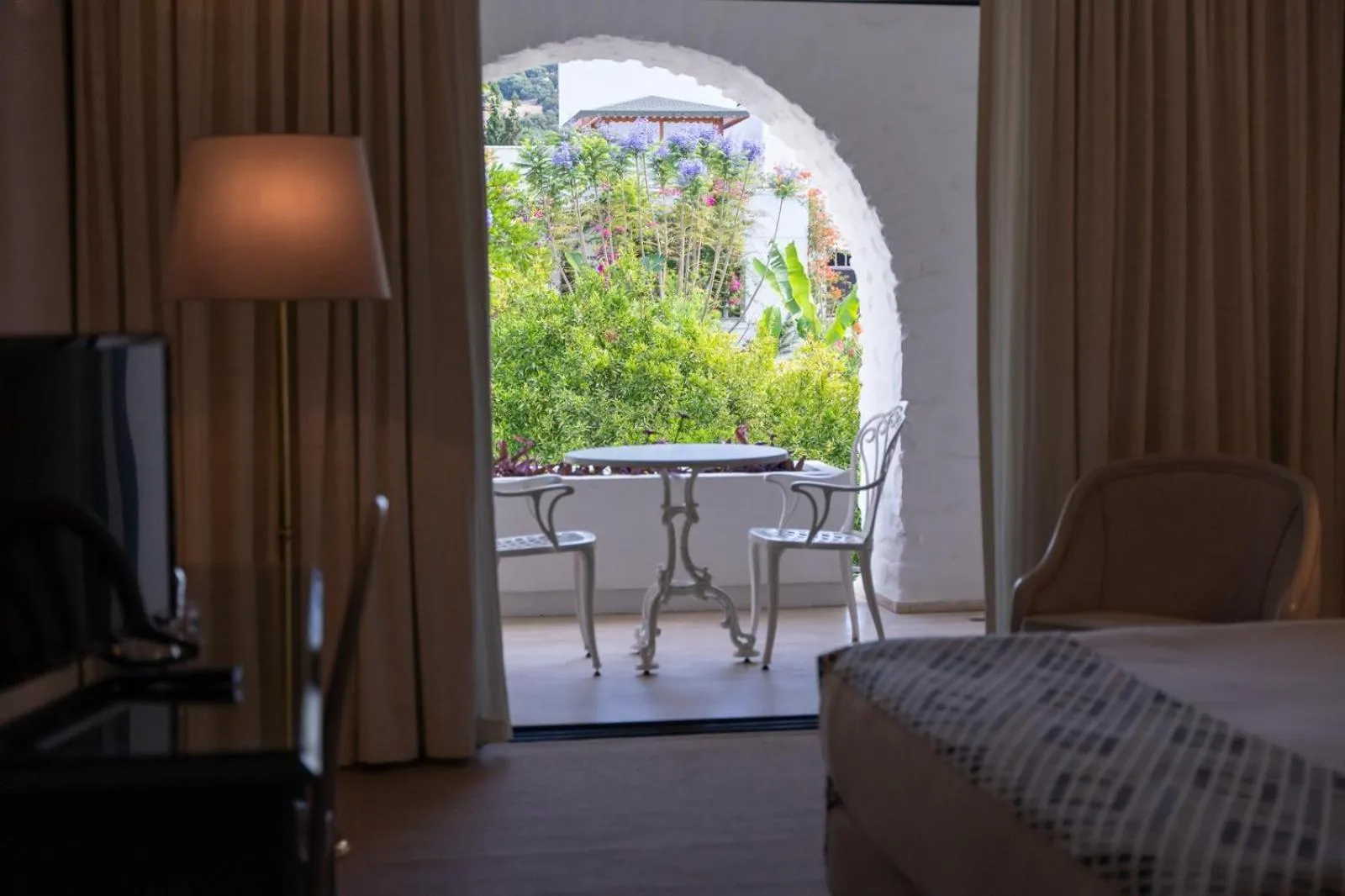 Bed in Hotel Karia Princess