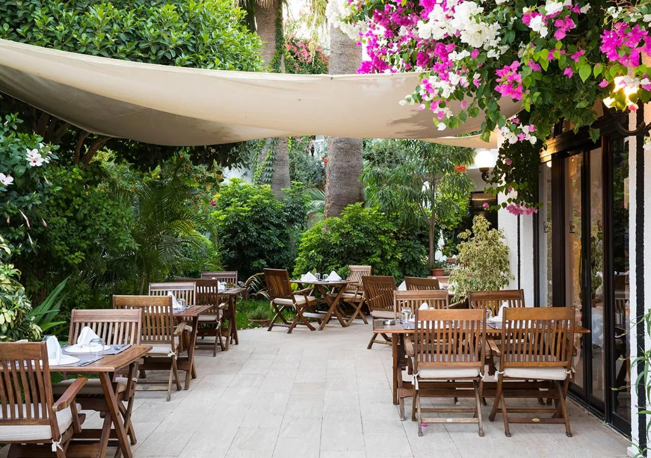 Patio in Hotel Karia Princess