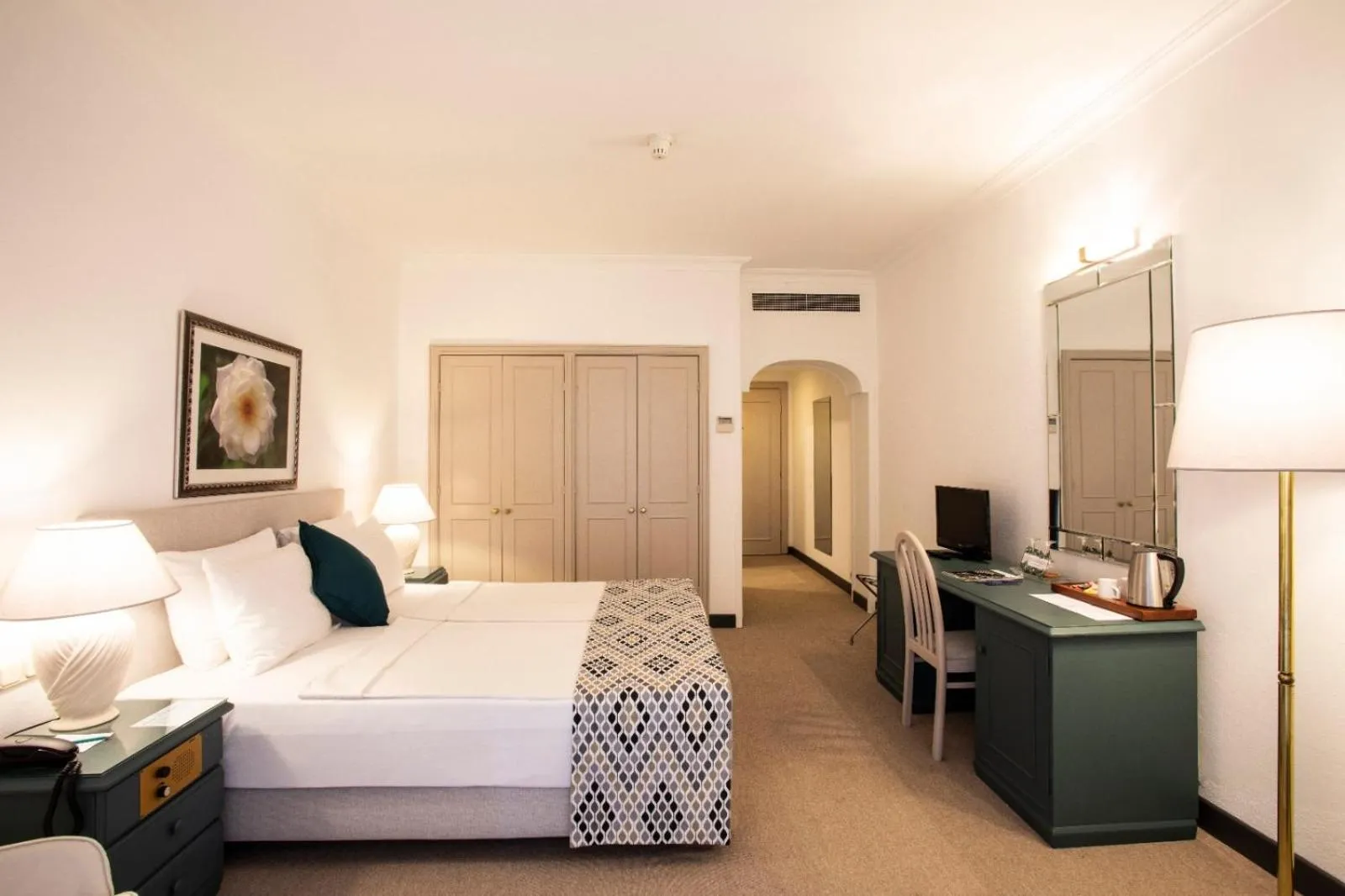 Bed in Hotel Karia Princess