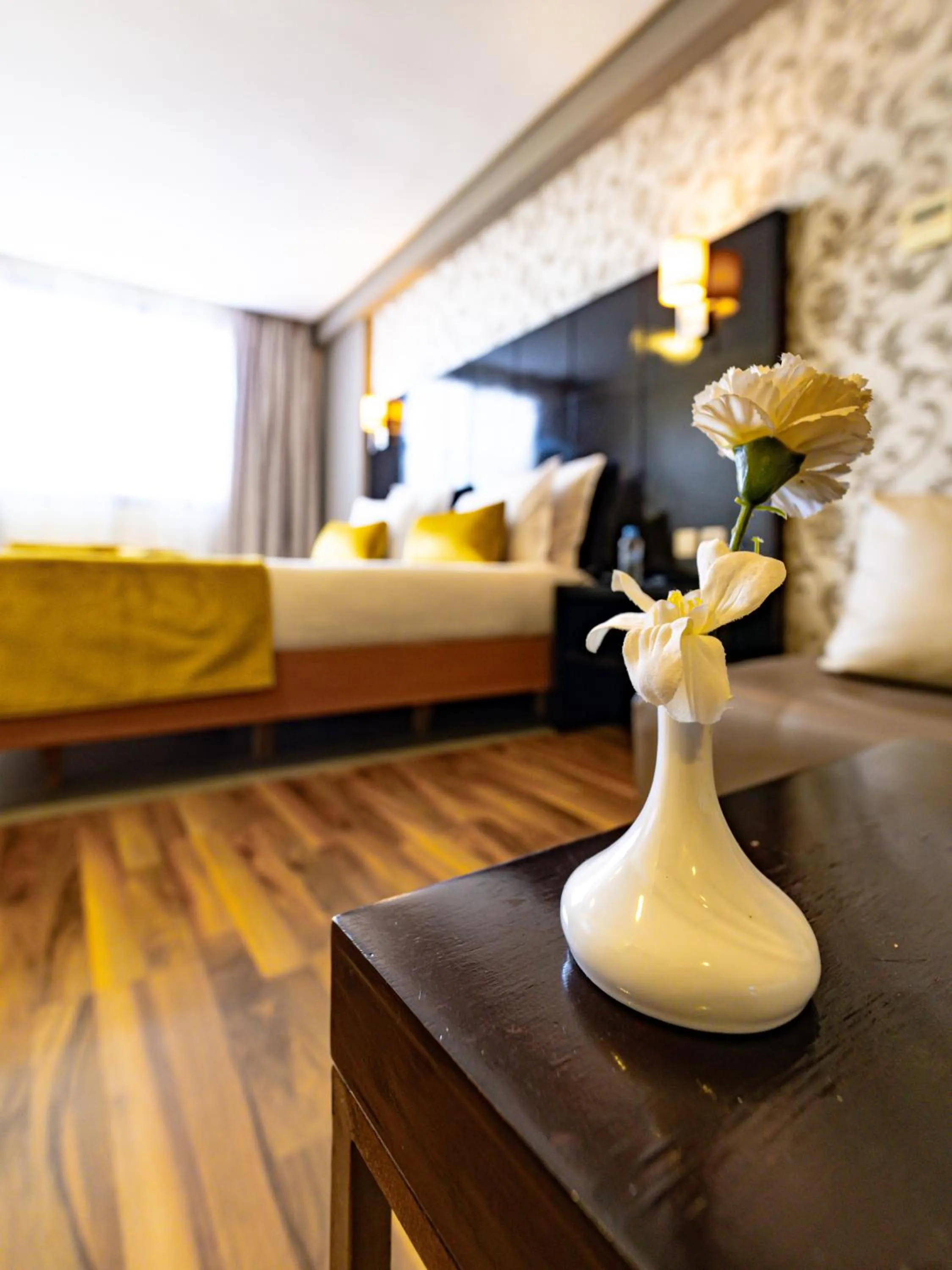 Bed in Hôtel du Golf Mohammedia