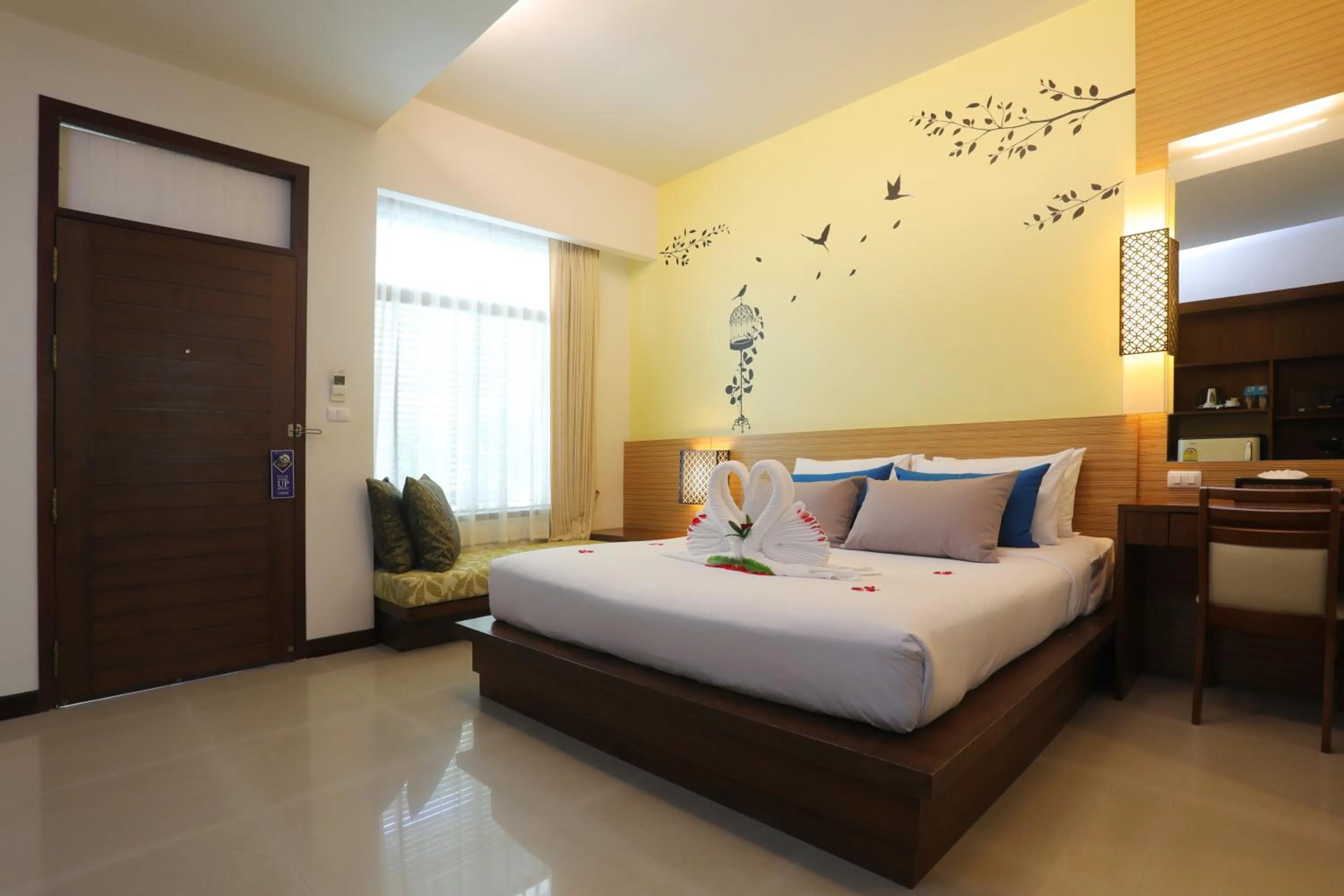 Bedroom, Bed in A2 Pool Resort - SHA Plus