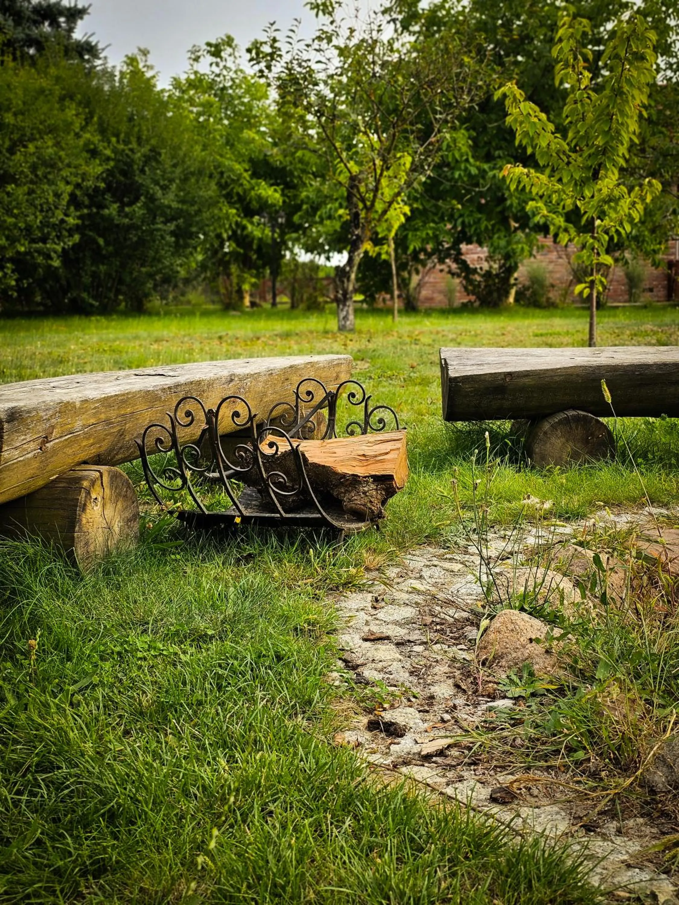 Garden in Gościniec Gryszczeniówka & SPA