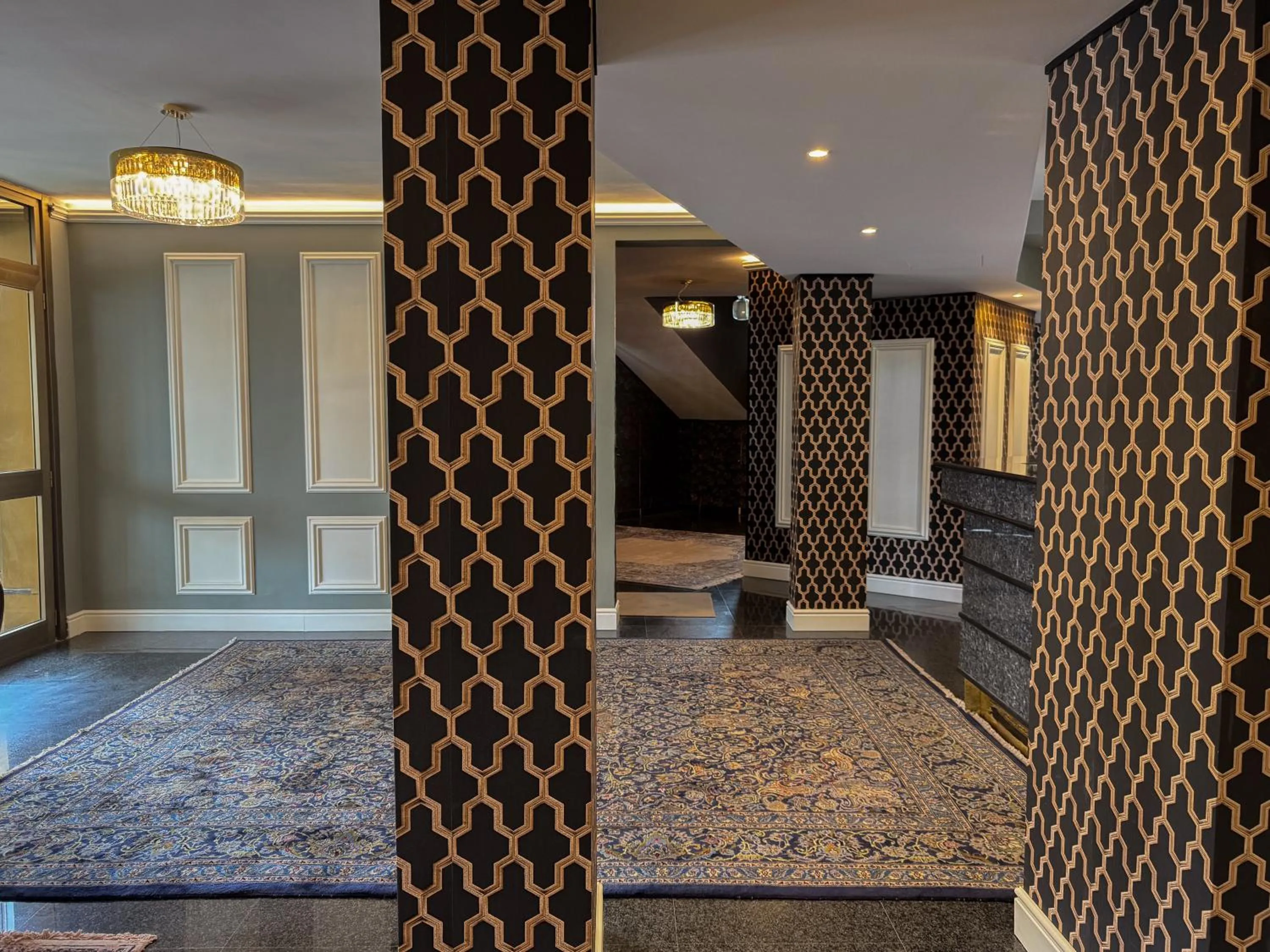 Lobby or reception in Hotel Santa Maura