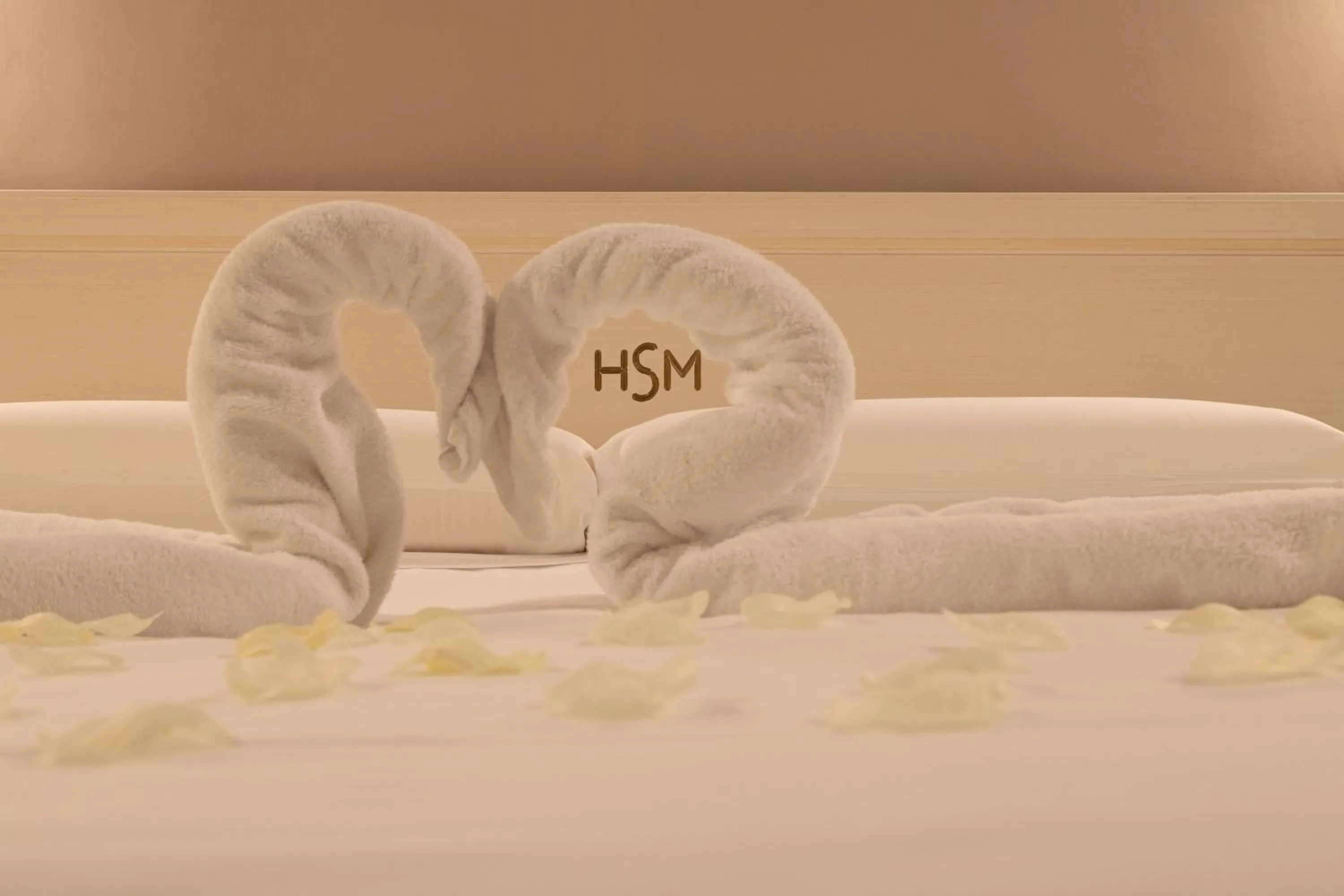 Decorative detail, Bed in Hotel Santa Maura