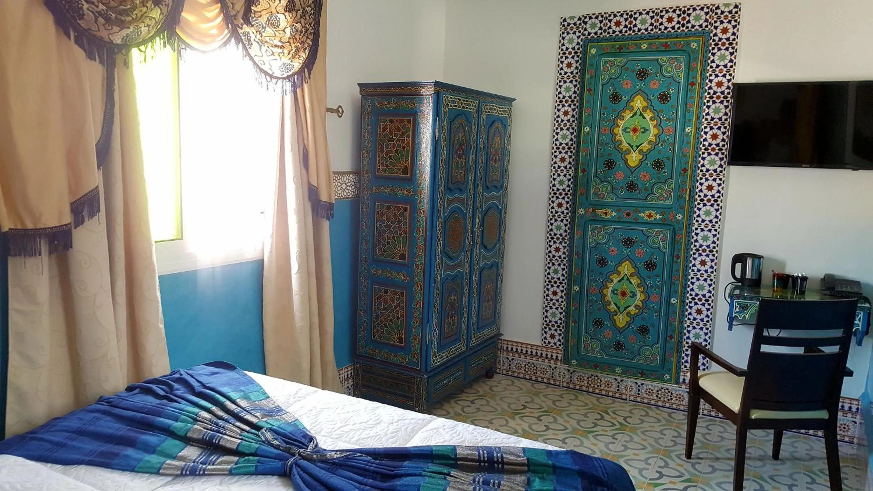 Bed in Riad Las Mil y una Noches 1 Tetuan