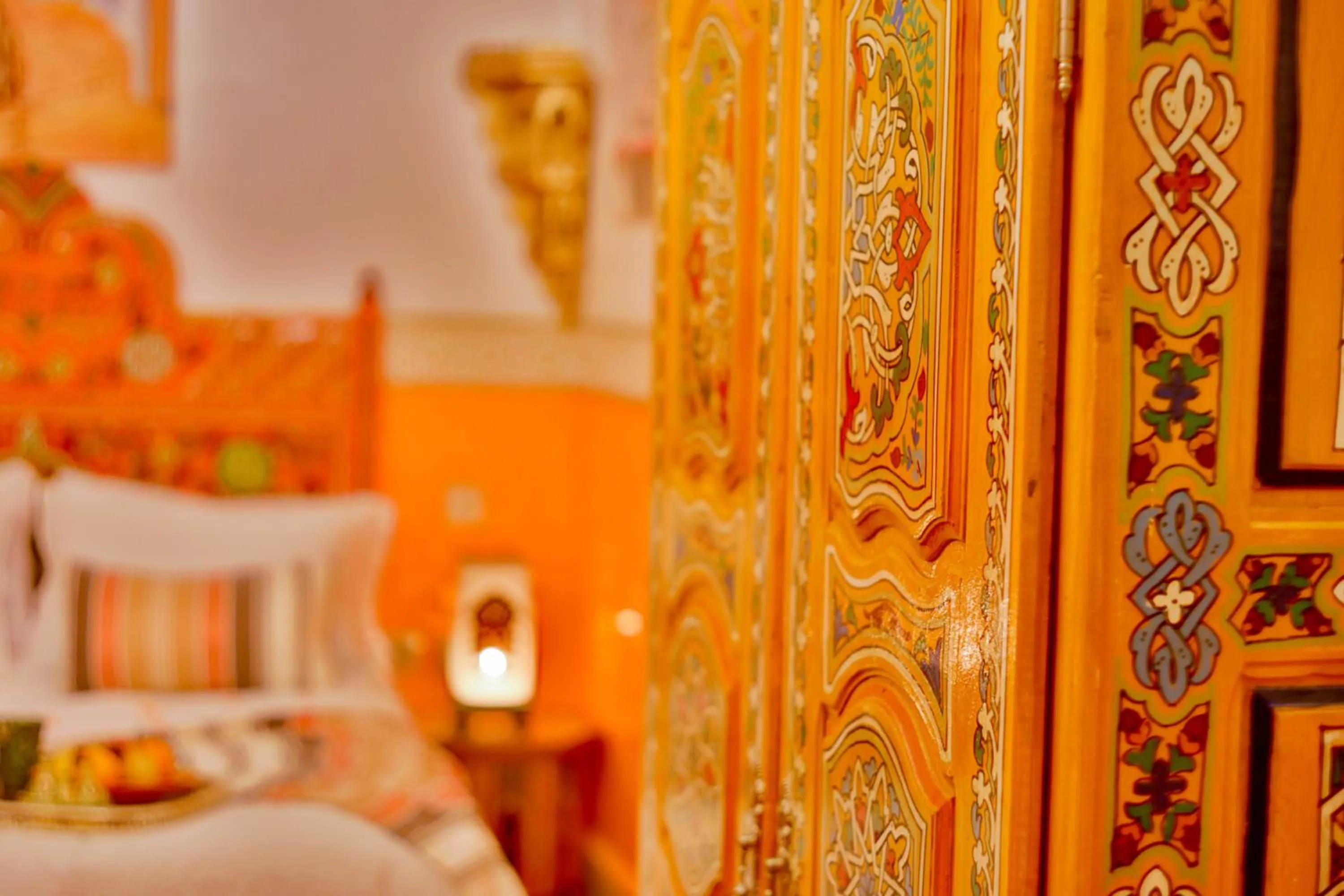 Bed in Riad Las Mil y una Noches 1 Tetuan