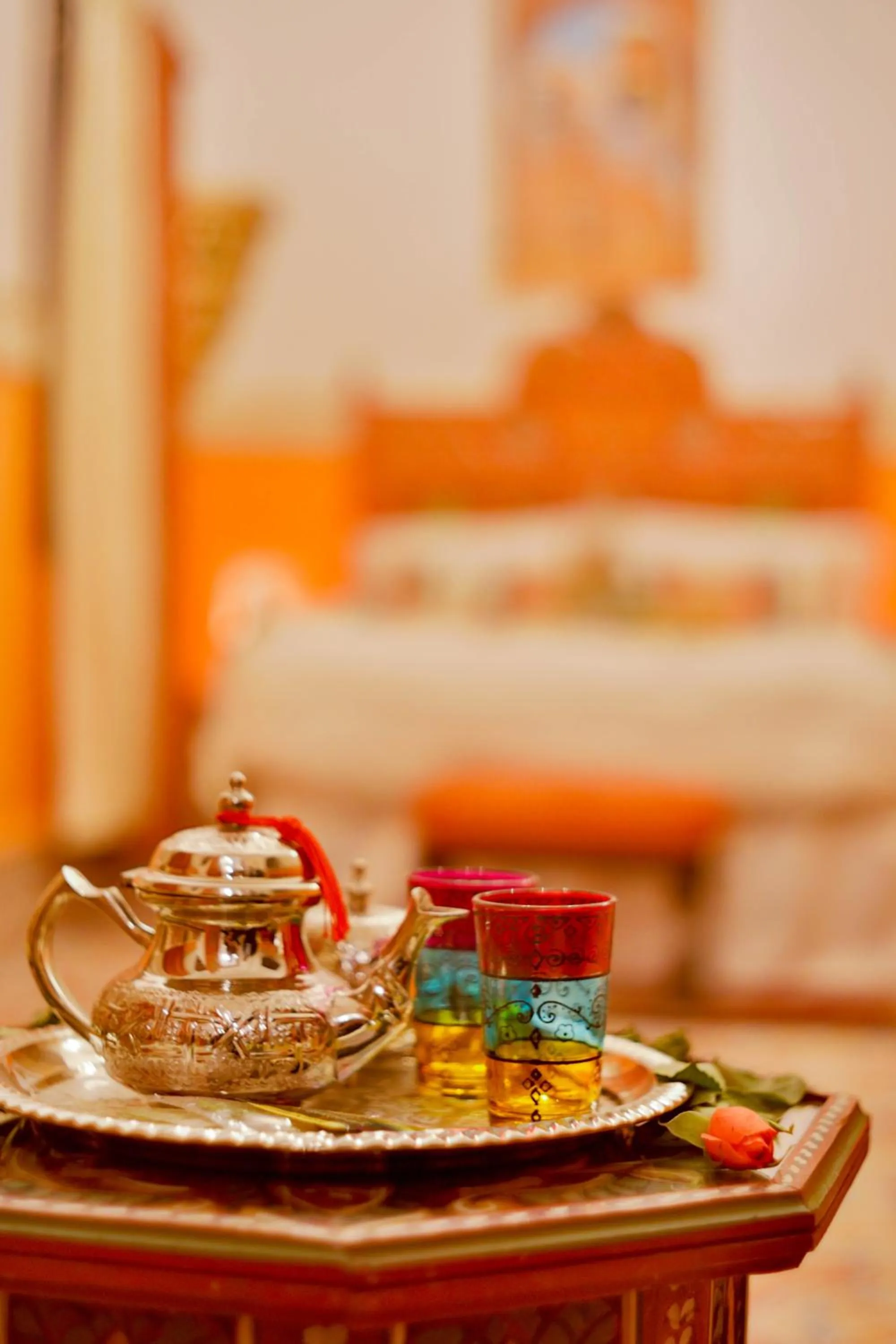 Bed in Riad Las Mil y una Noches 1 Tetuan