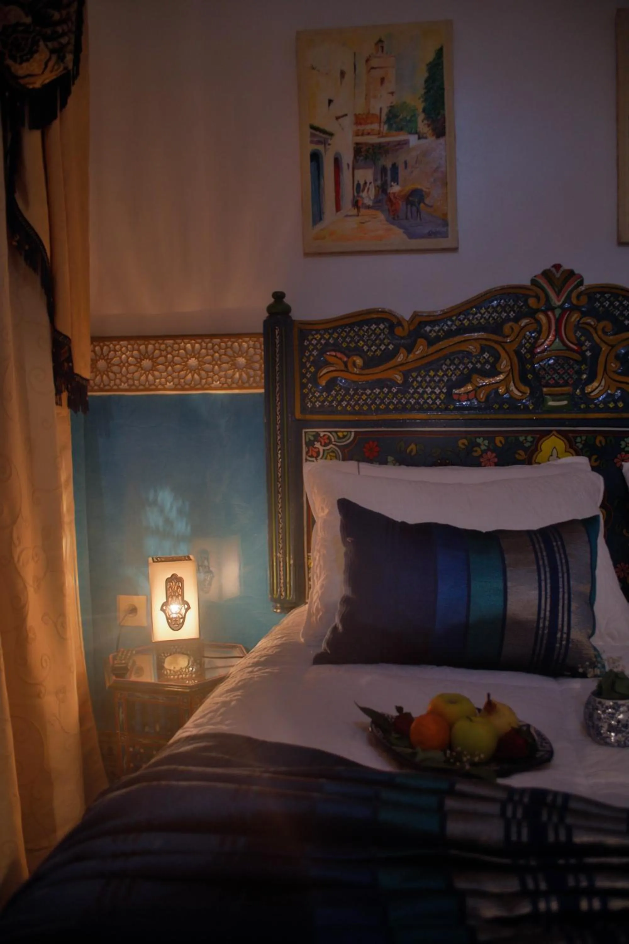 Bed in Riad Las Mil y una Noches 1 Tetuan