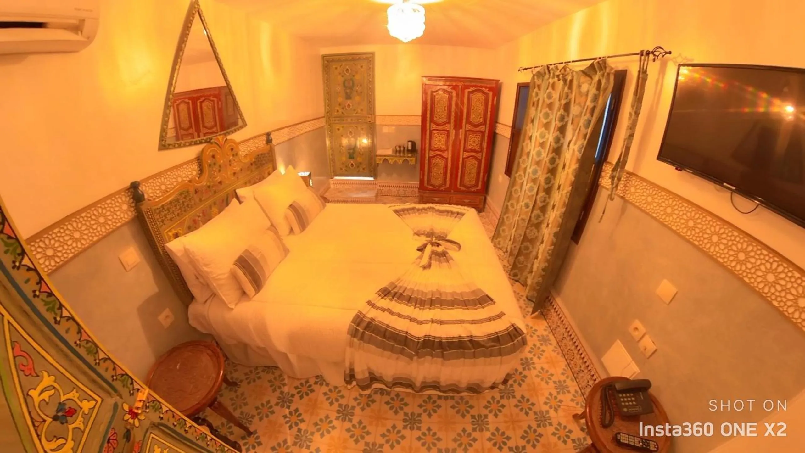 Bed in Riad Las Mil y una Noches 1 Tetuan