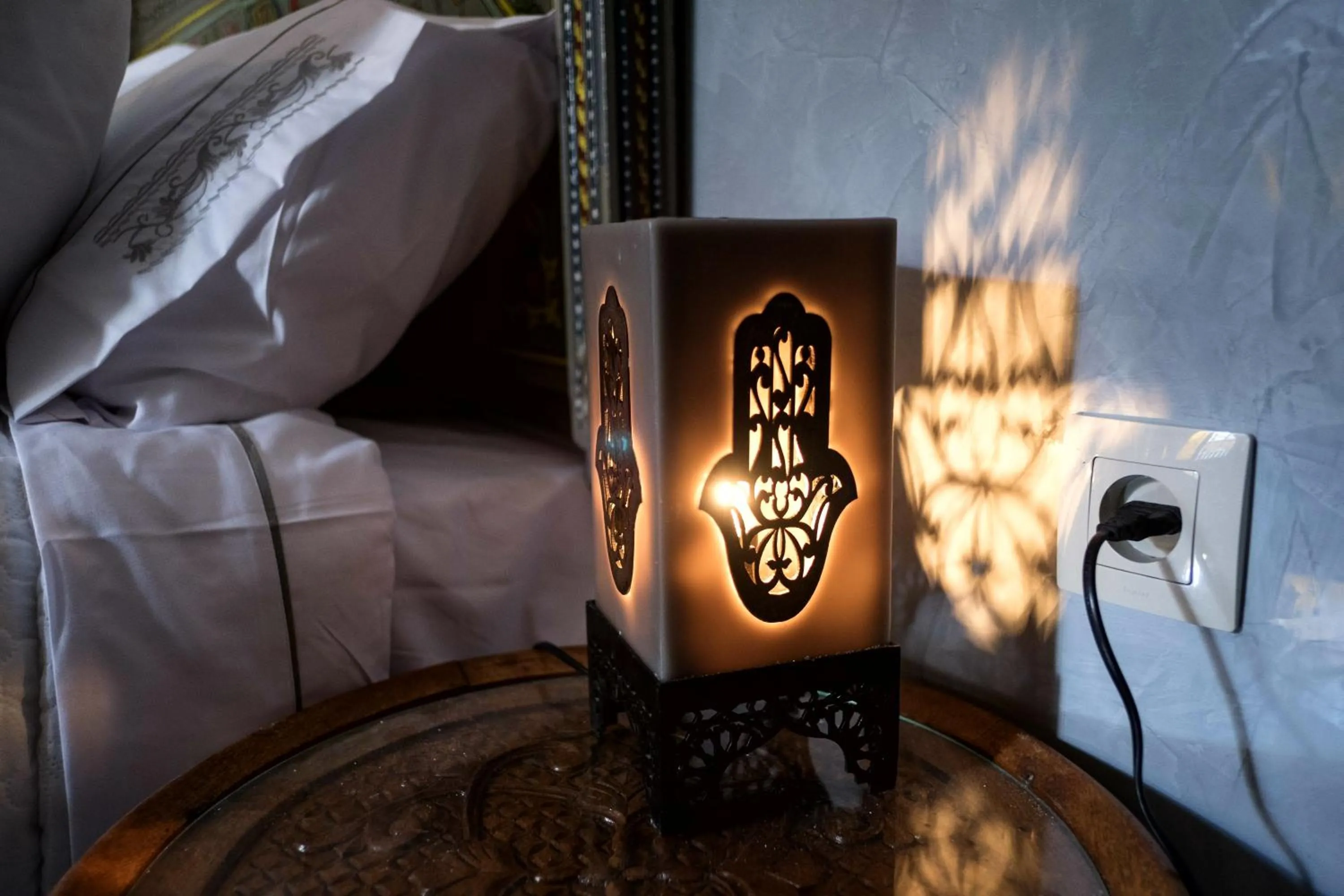 Bed in Riad Las Mil y una Noches 1 Tetuan