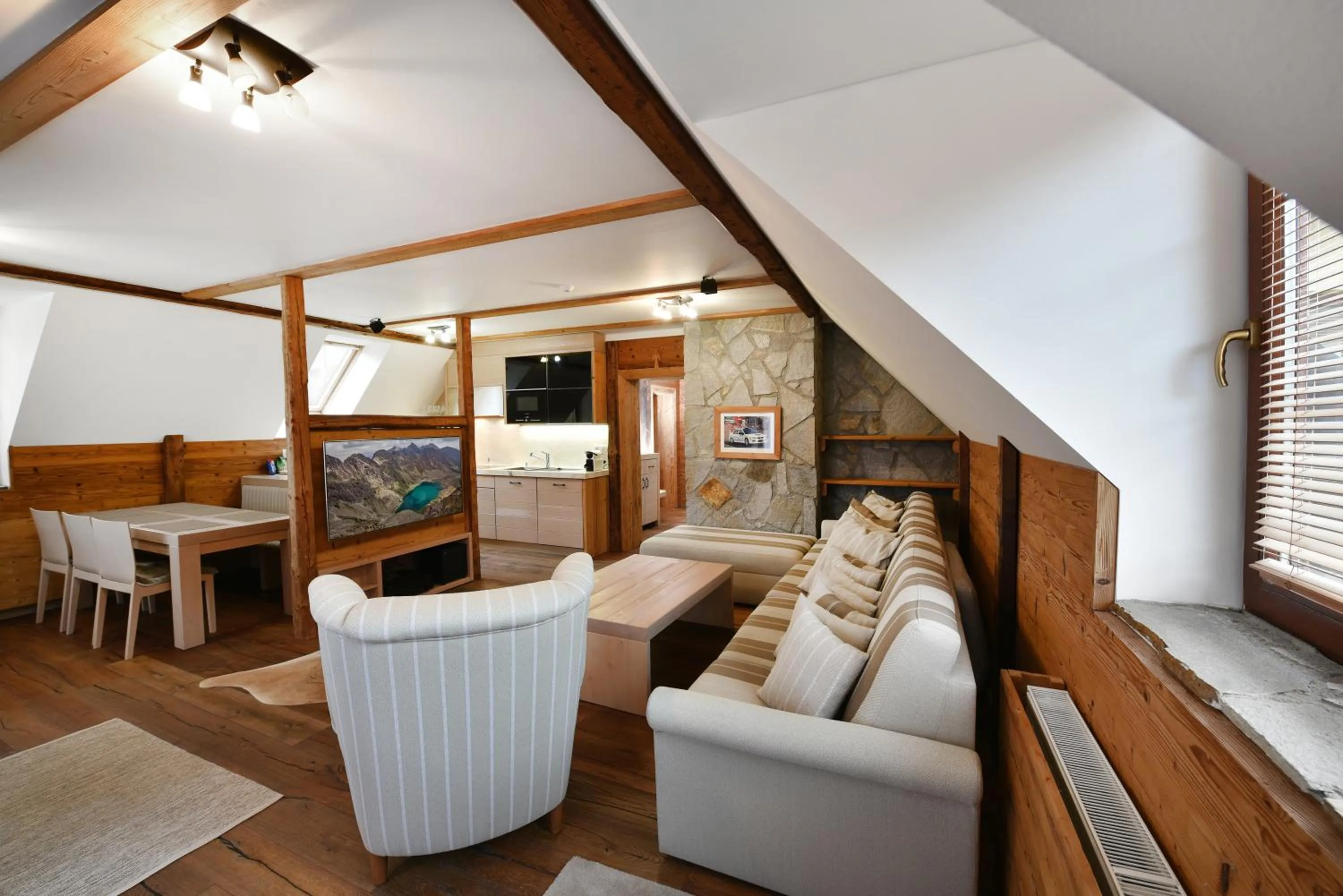 Living room in APLEND Hotel Kukučka