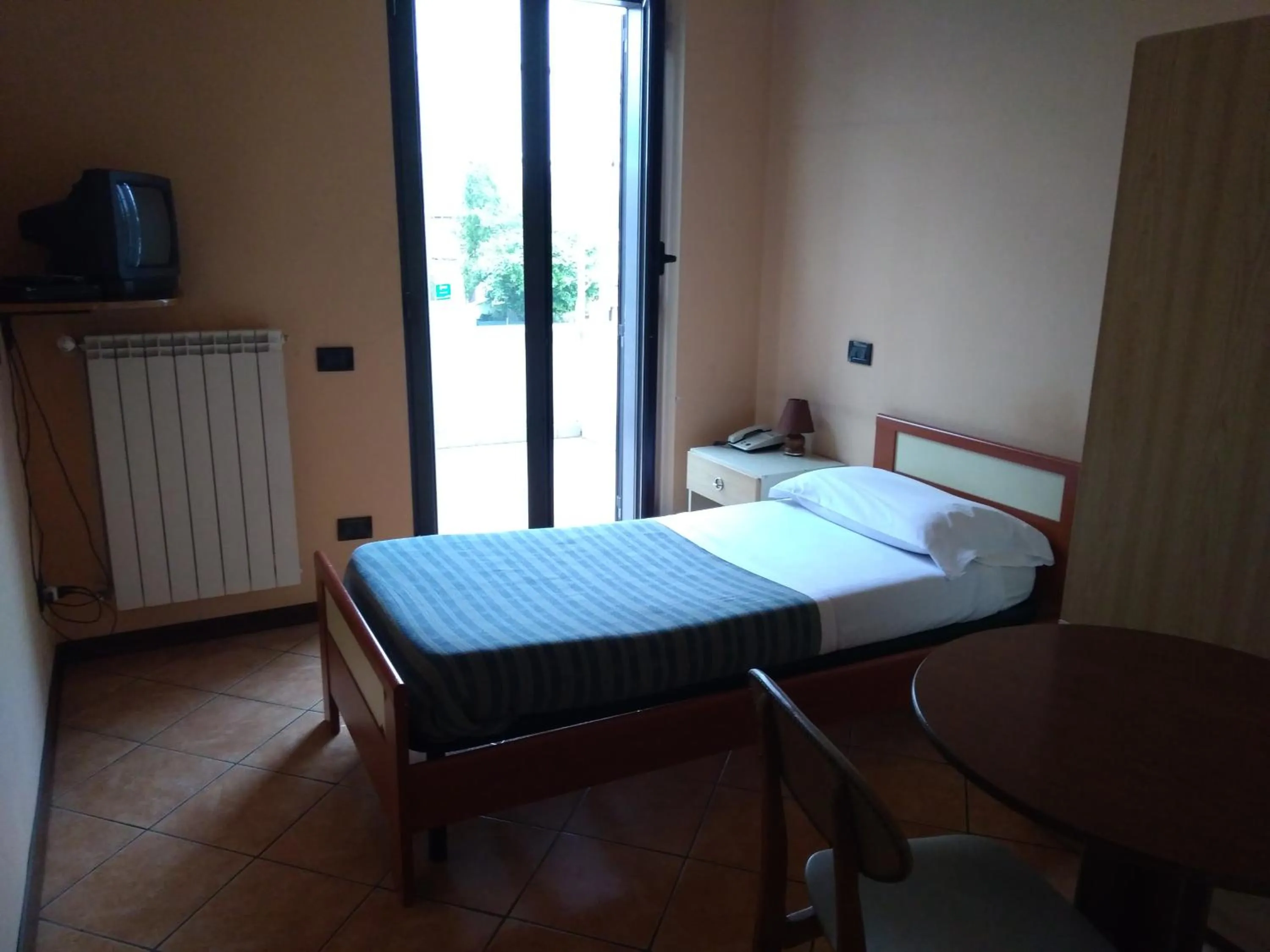 Bed in Hotel Sassacci