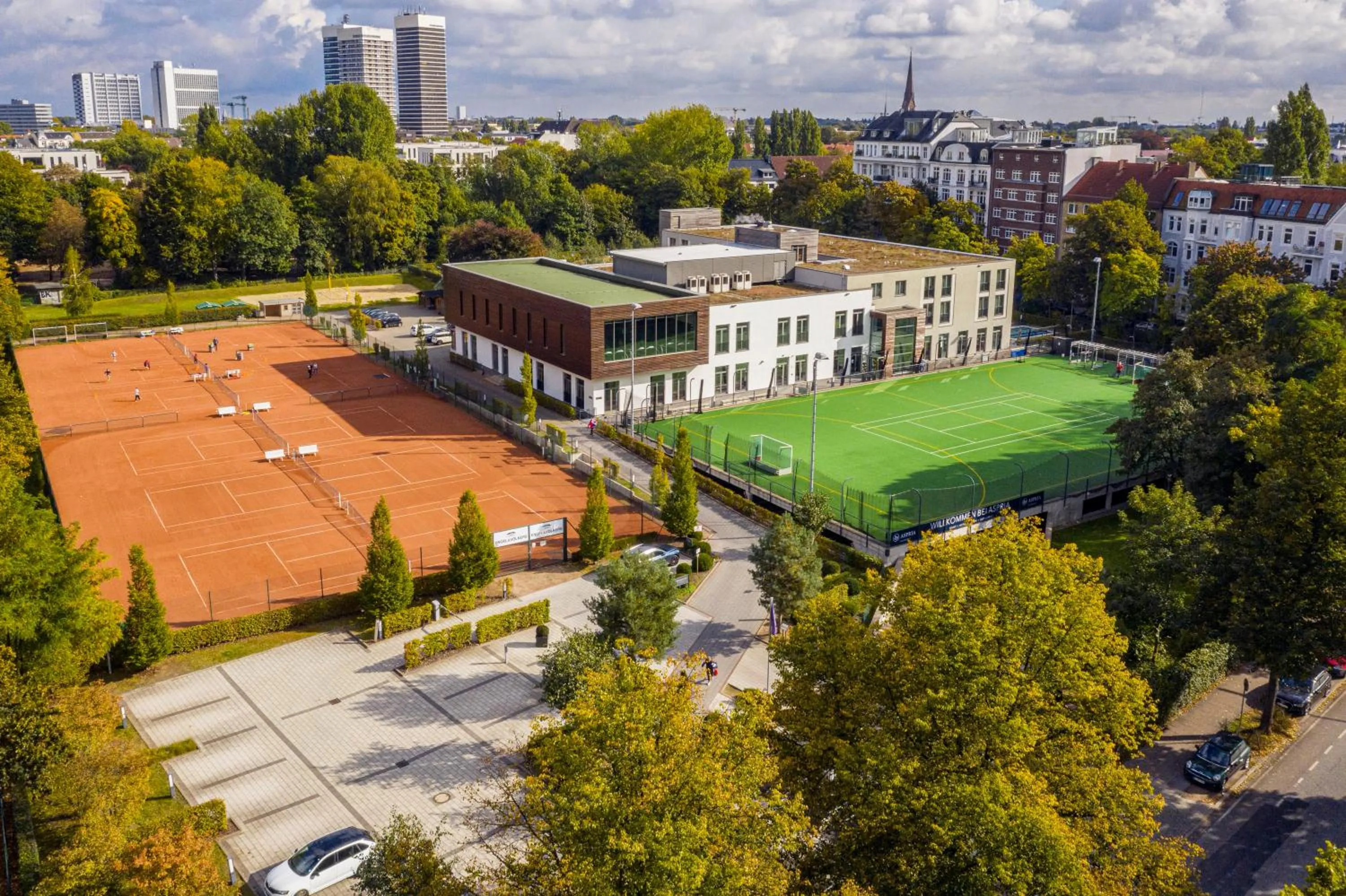 Property building in Aspria Hamburg Uhlenhorst Sport & Spa