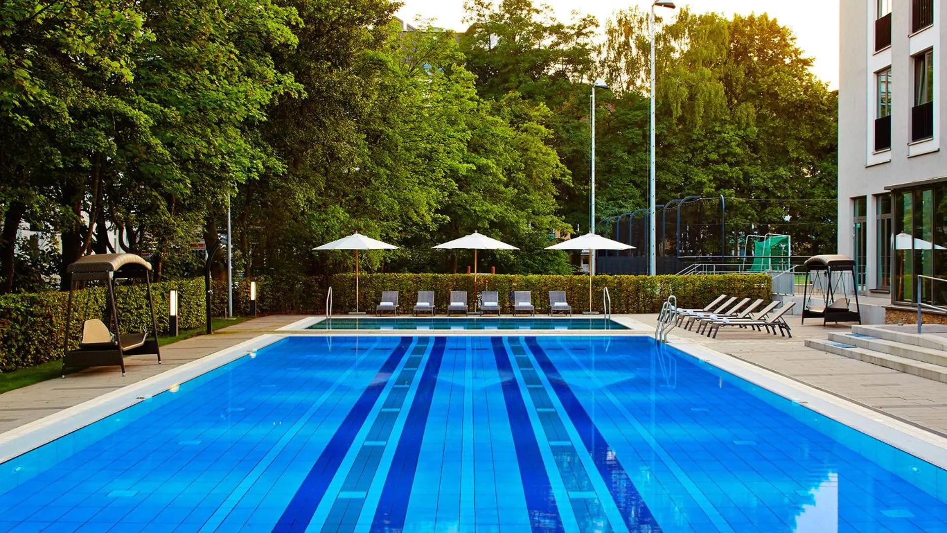 Swimming pool in Aspria Hamburg Uhlenhorst Sport & Spa