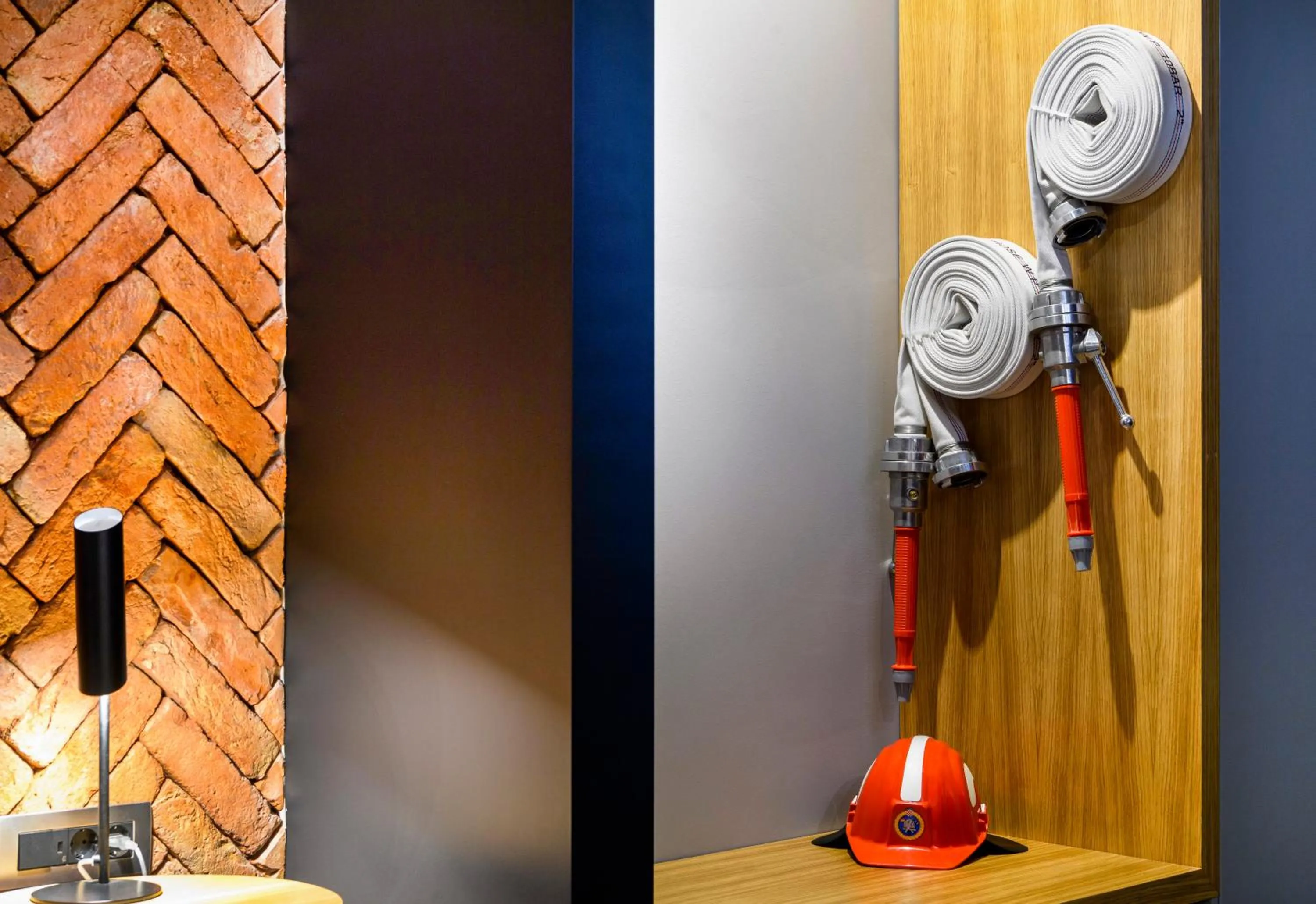 Decorative detail in Split Industrial Design Rooms