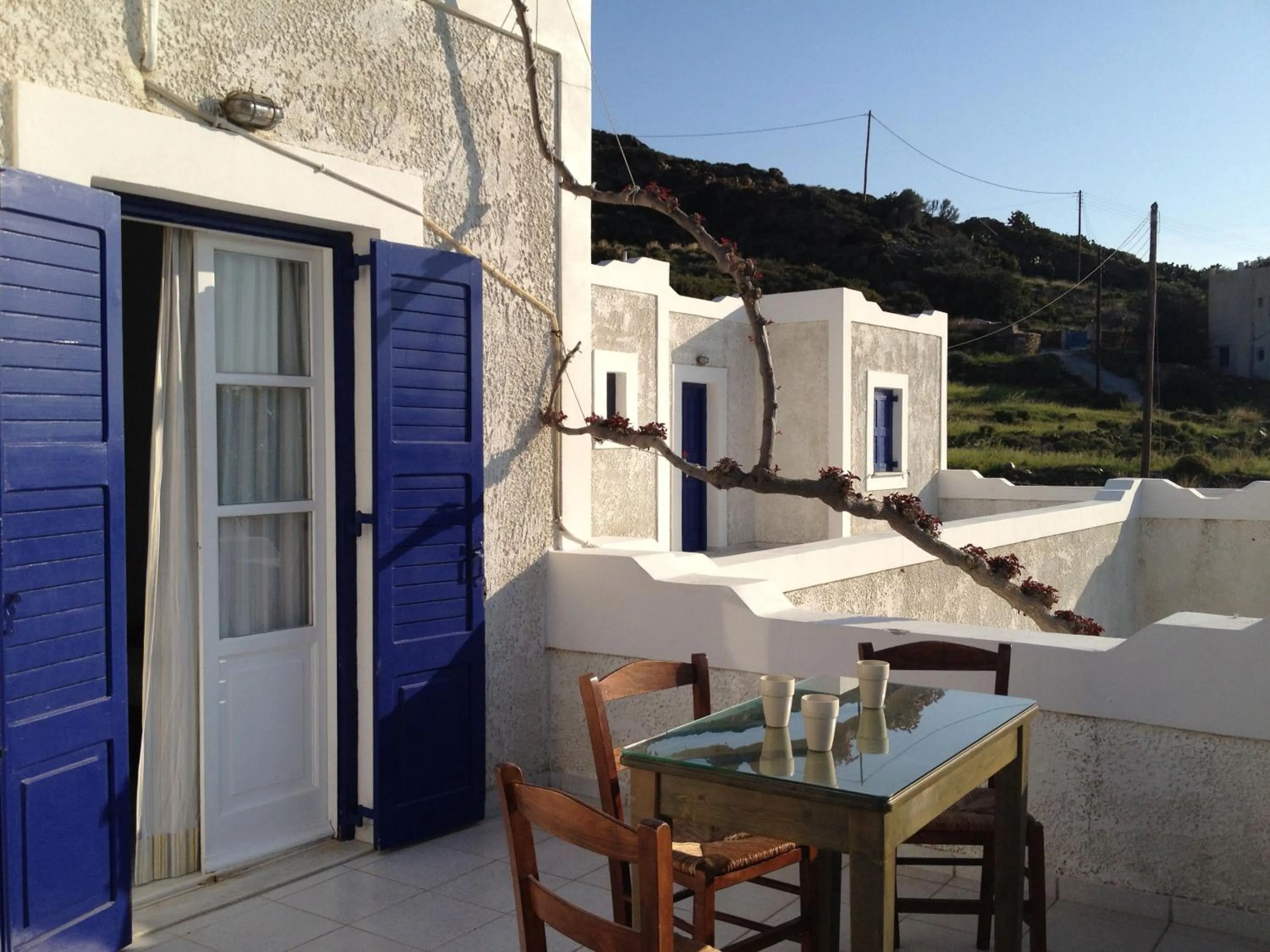 Balcony/Terrace in Paradise Apartments Studios