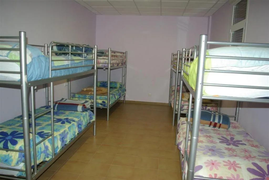 Bedroom, Bed in Bungalows Granja Escuela Arlanzón