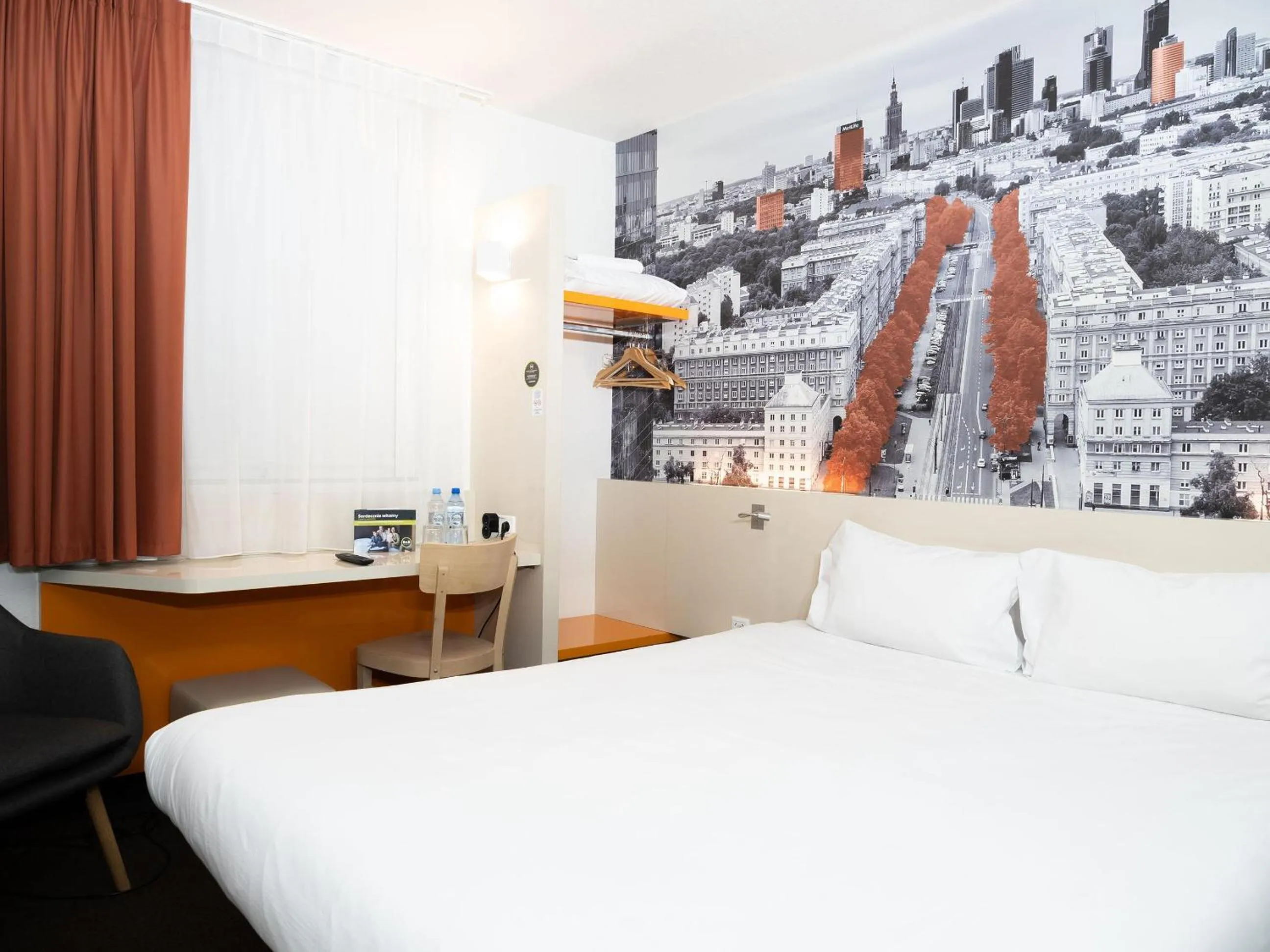 Photo of the whole room, Bed in B&B Hotel Warszawa-Okęcie