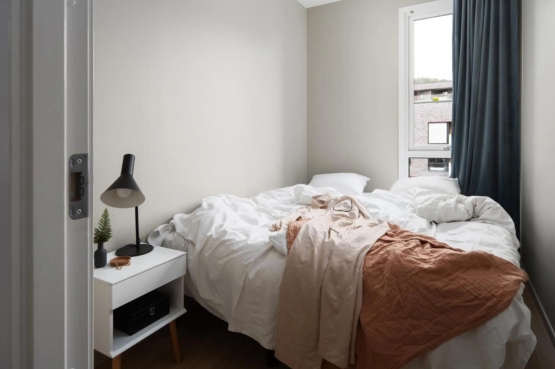 Bed in BJØRVIKA APARTMENTS, Opera Area, Oslo city center