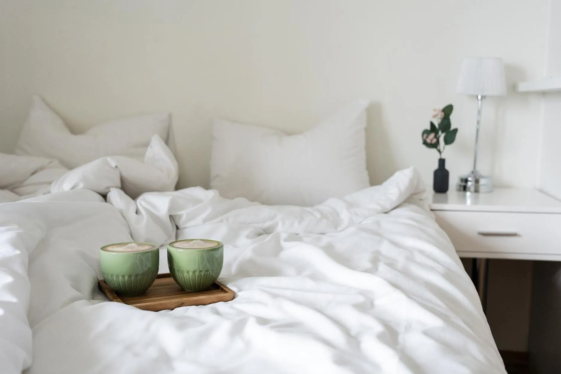 Bed in BJØRVIKA APARTMENTS, Opera Area, Oslo city center