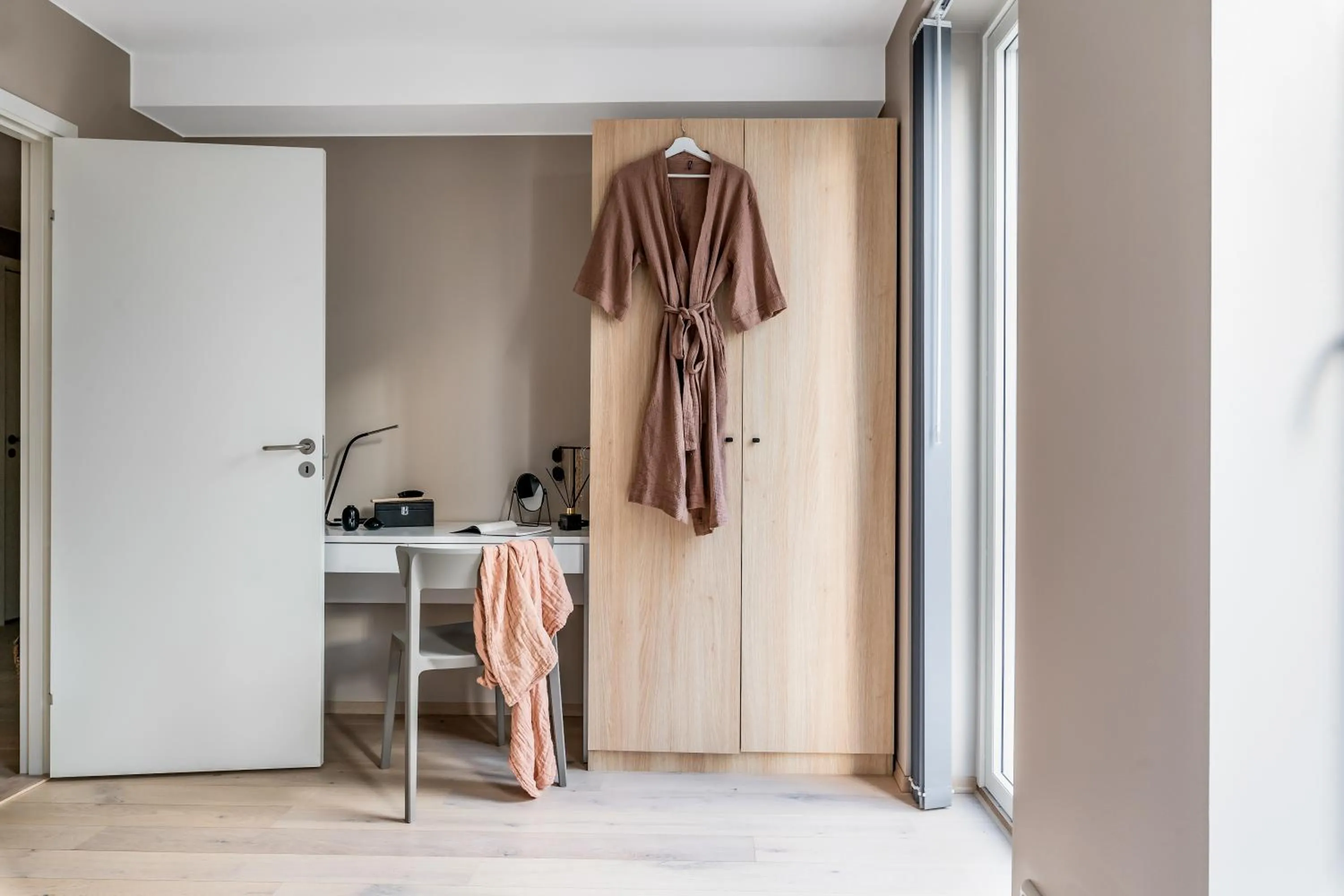Bedroom in BJØRVIKA APARTMENTS, Opera Area, Oslo city center