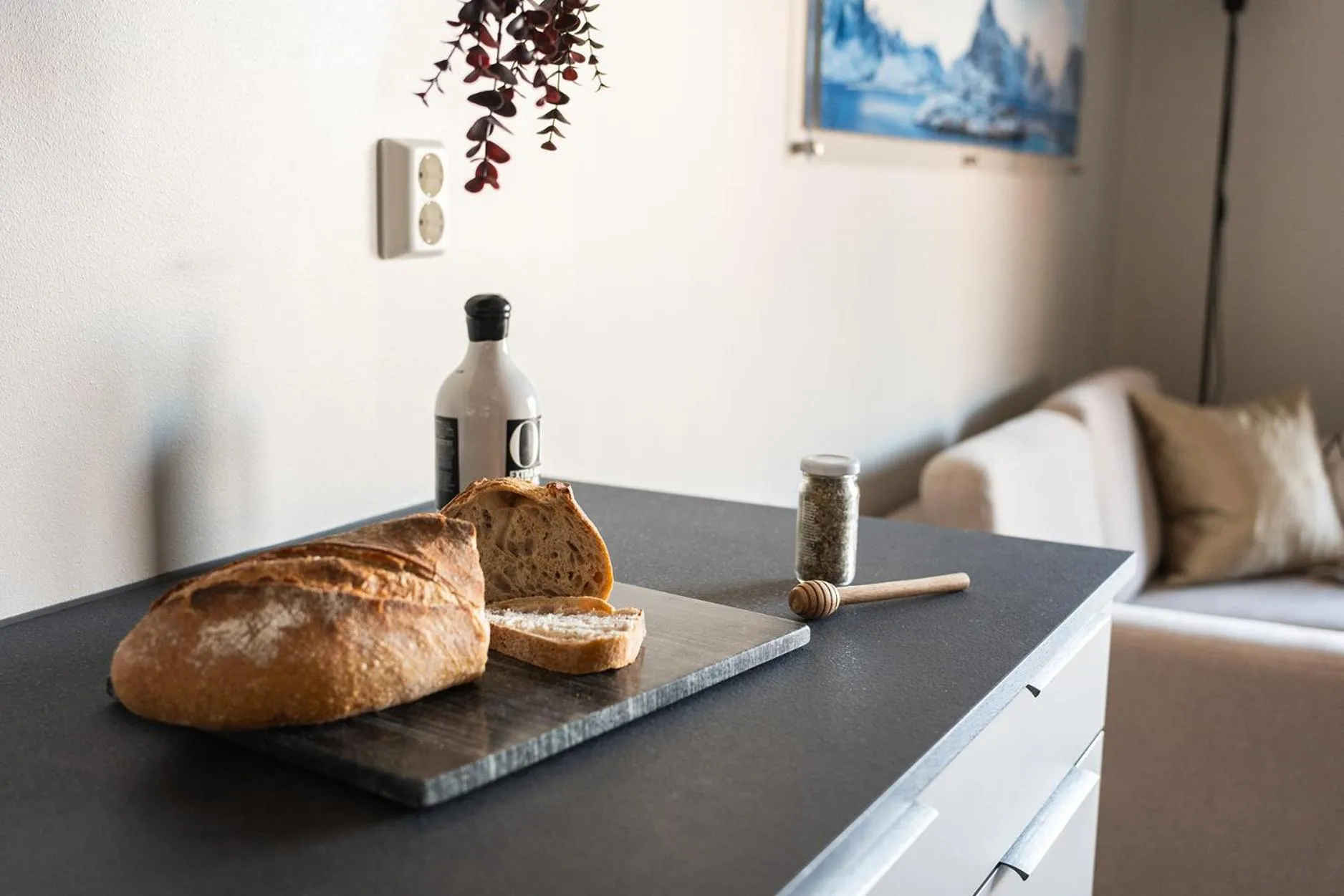 Decorative detail in BJØRVIKA APARTMENTS, Opera Area, Oslo city center