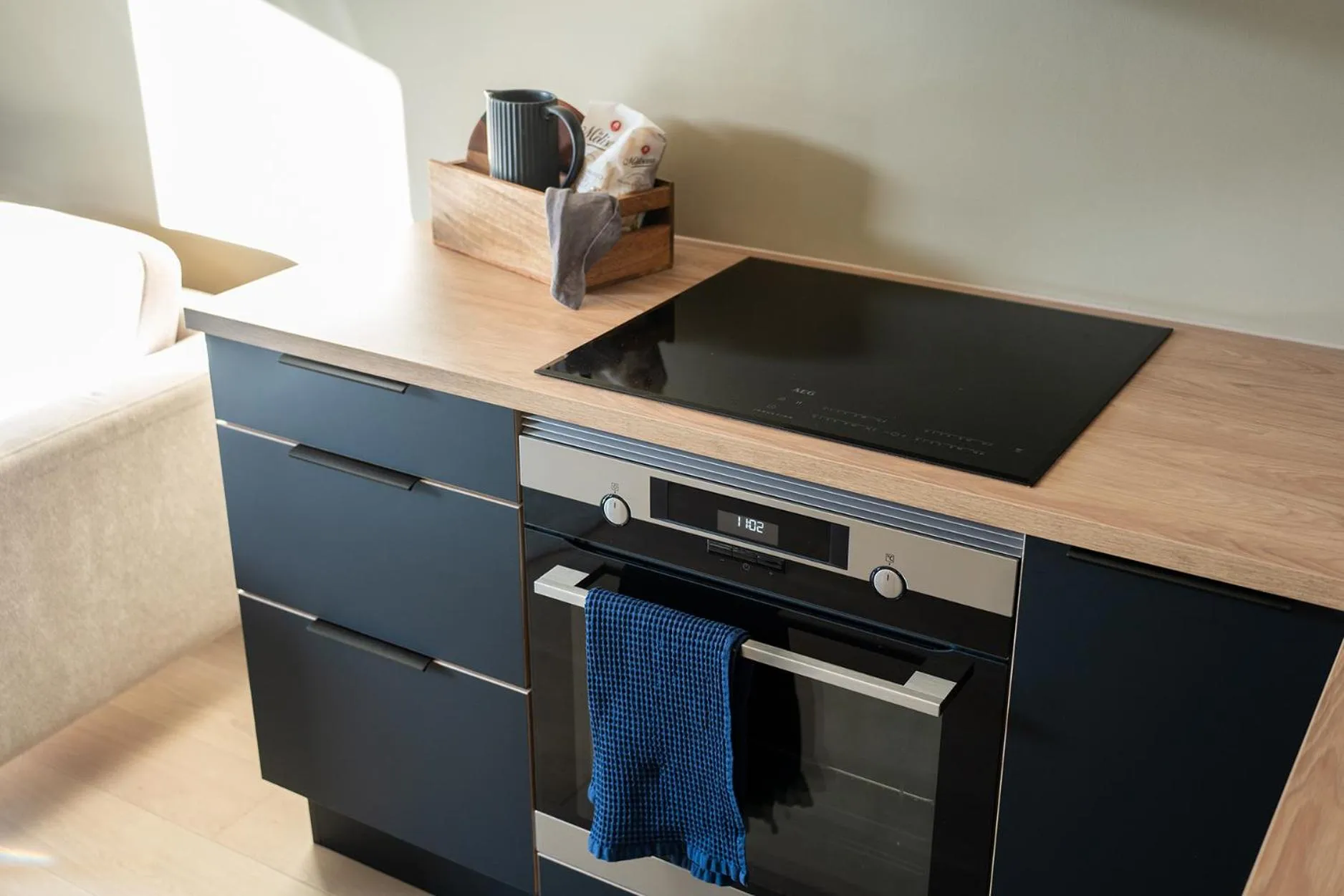 oven in BJØRVIKA APARTMENTS, Opera Area, Oslo city center