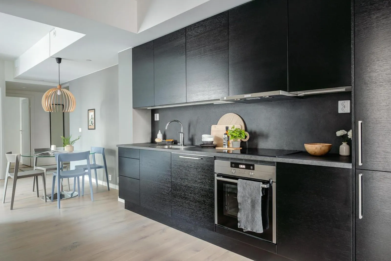 Kitchen or kitchenette in BJØRVIKA APARTMENTS, Opera Area, Oslo city center