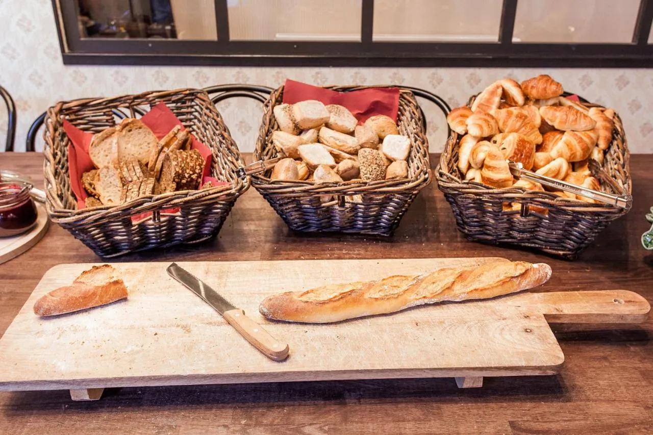 Buffet breakfast in Latroupe Hotel Le Berger