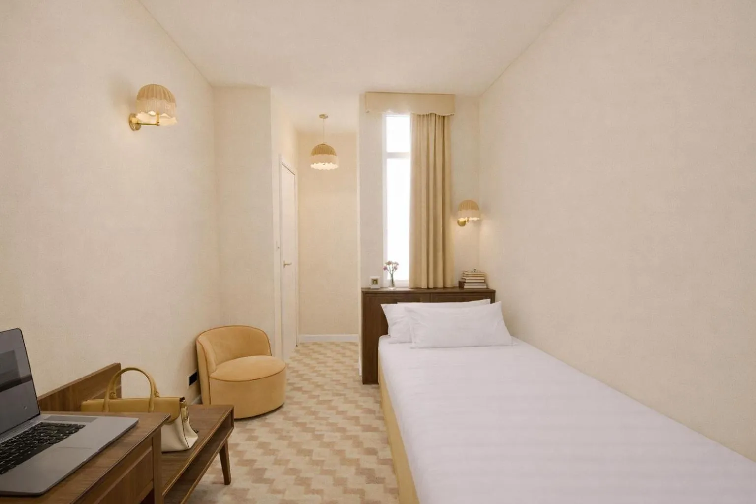 Bed in Latroupe Hotel Le Berger