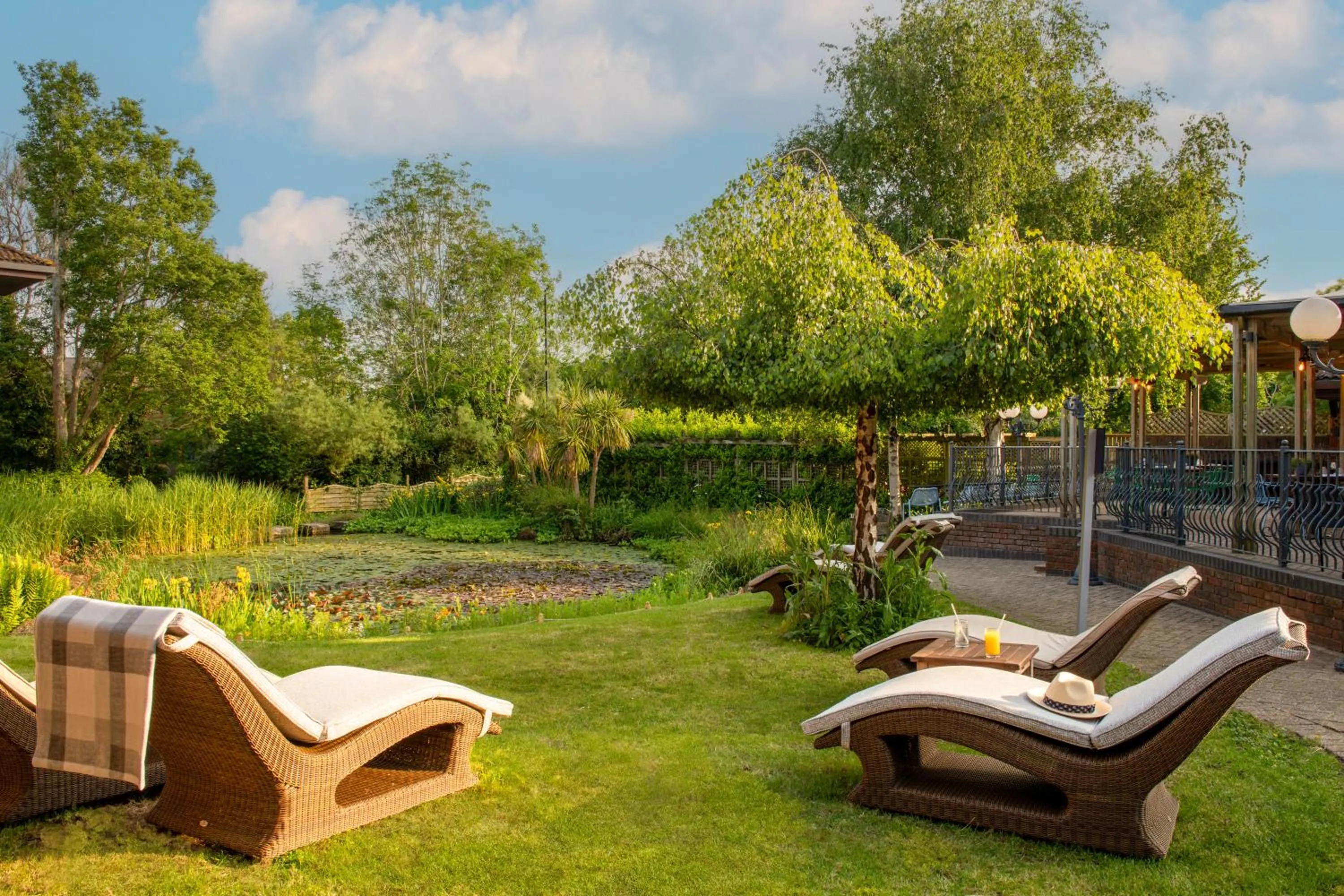 Balcony/Terrace in Aztec Hotel and Spa