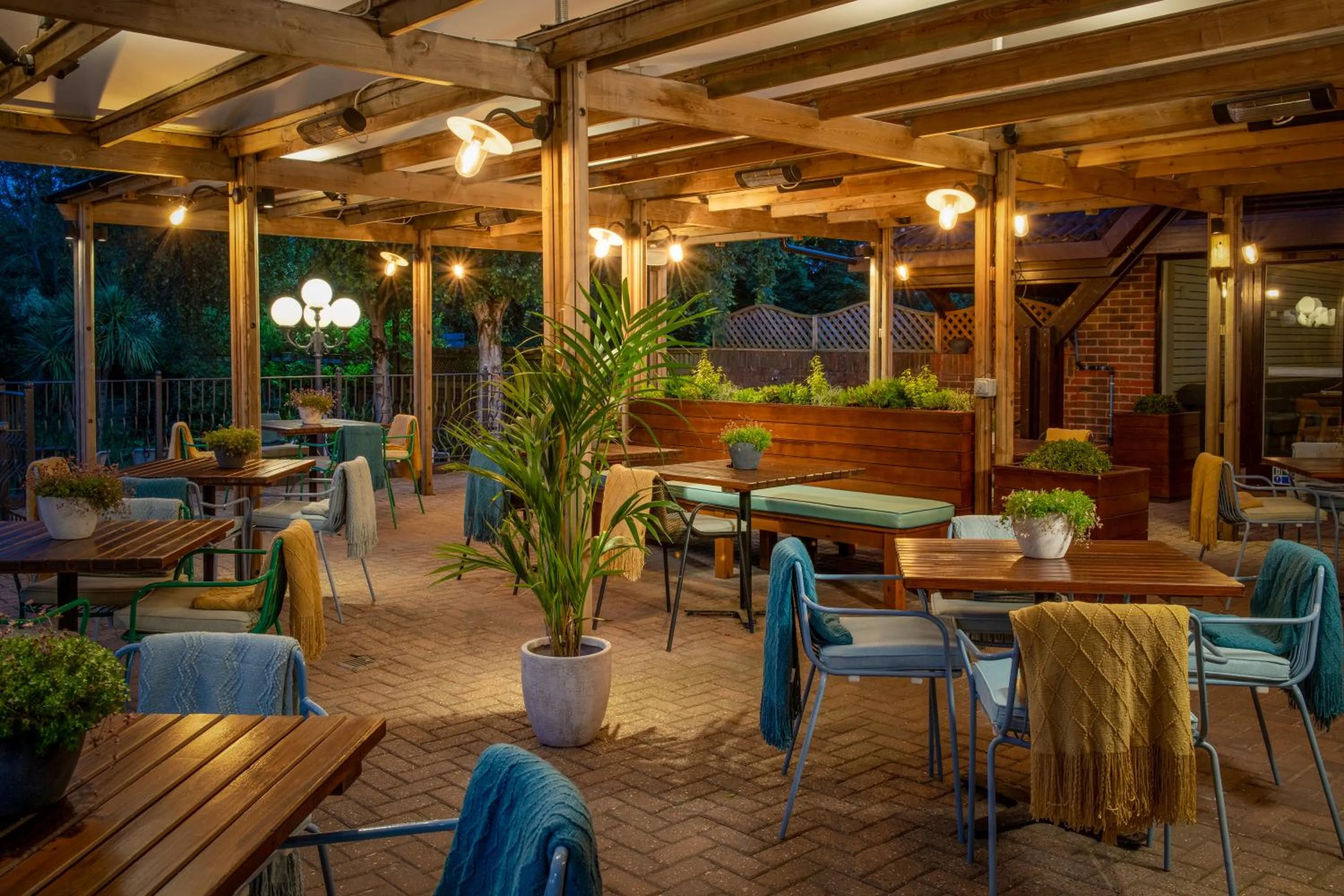 Balcony/Terrace in Aztec Hotel and Spa