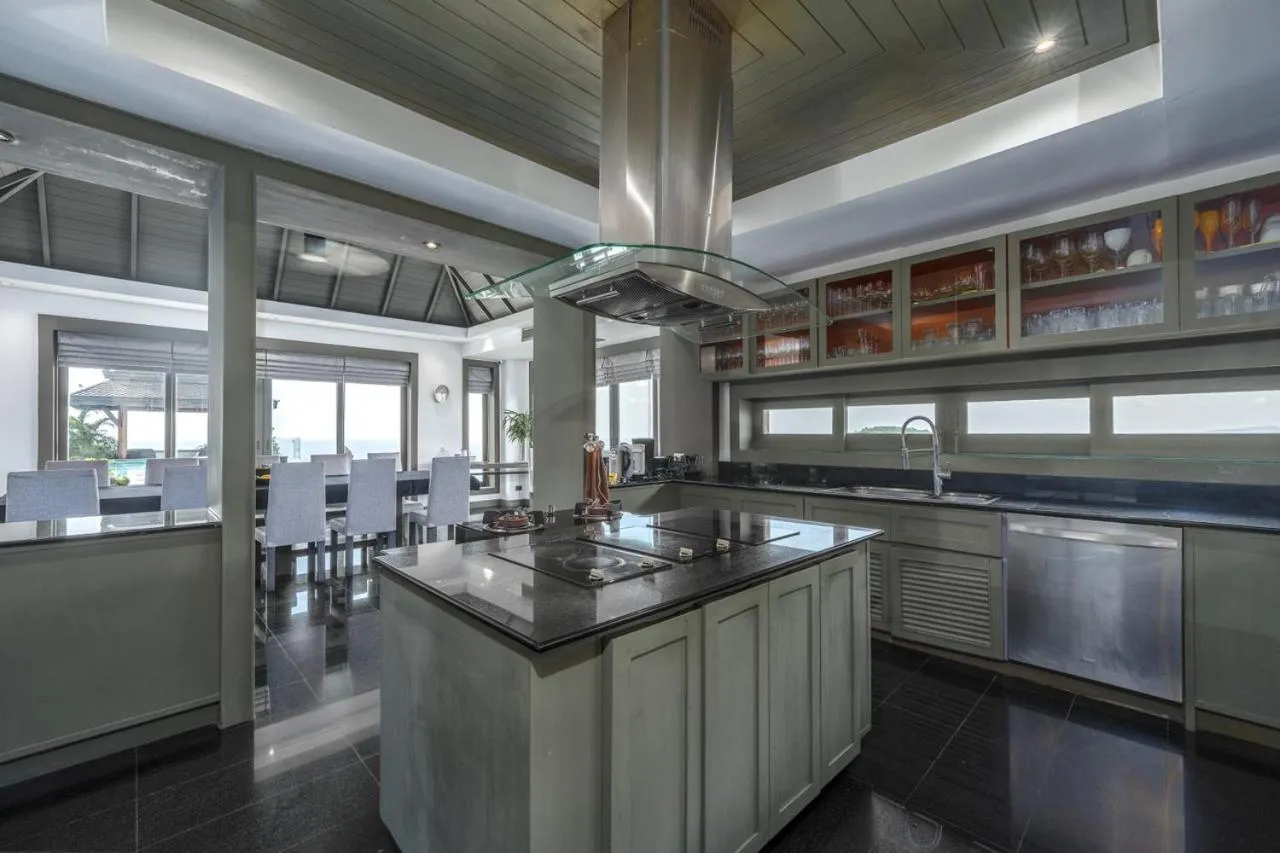 kitchen in Baan Phu Prana Boutique Villa