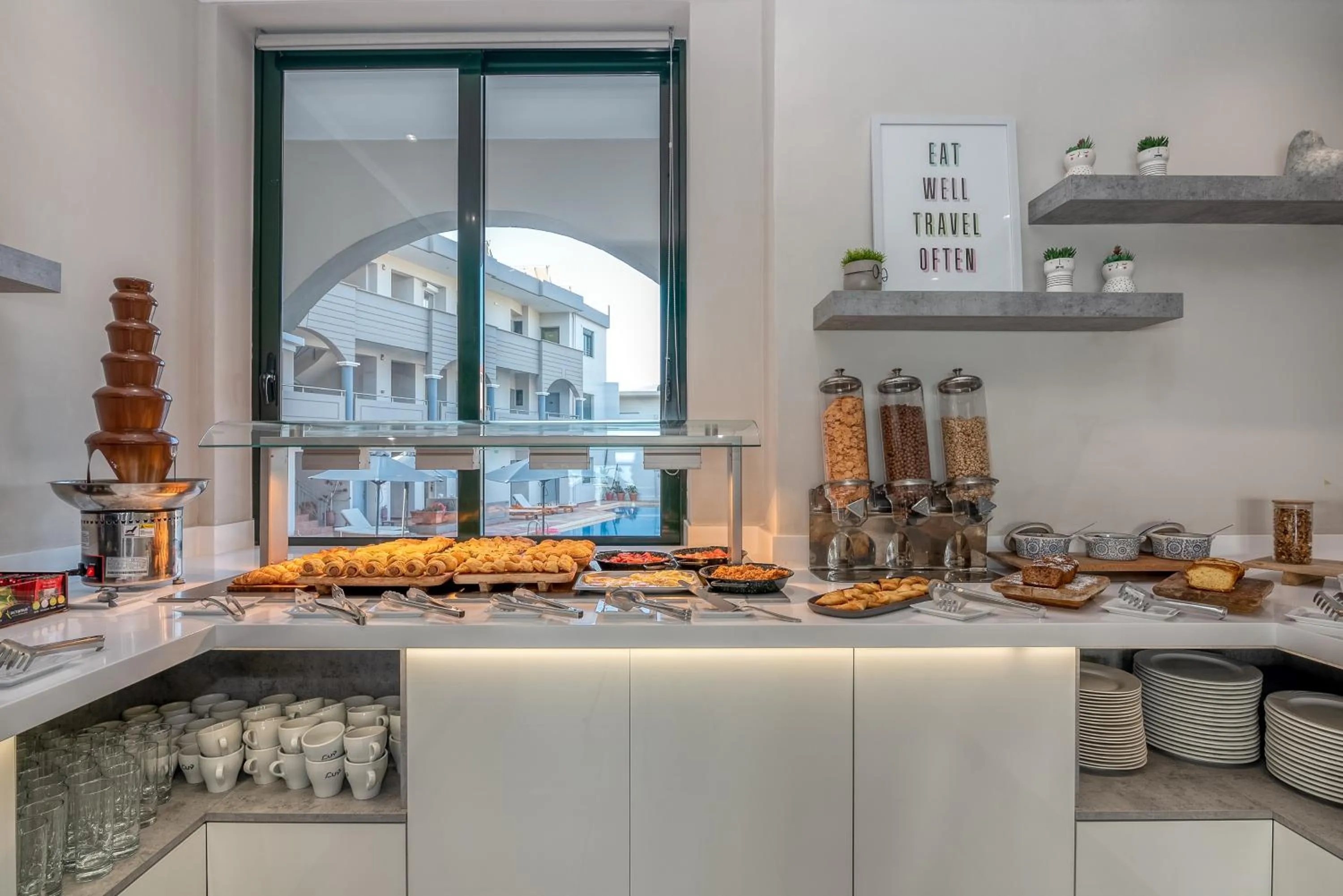 Food and drinks in Christina Beach Hotel