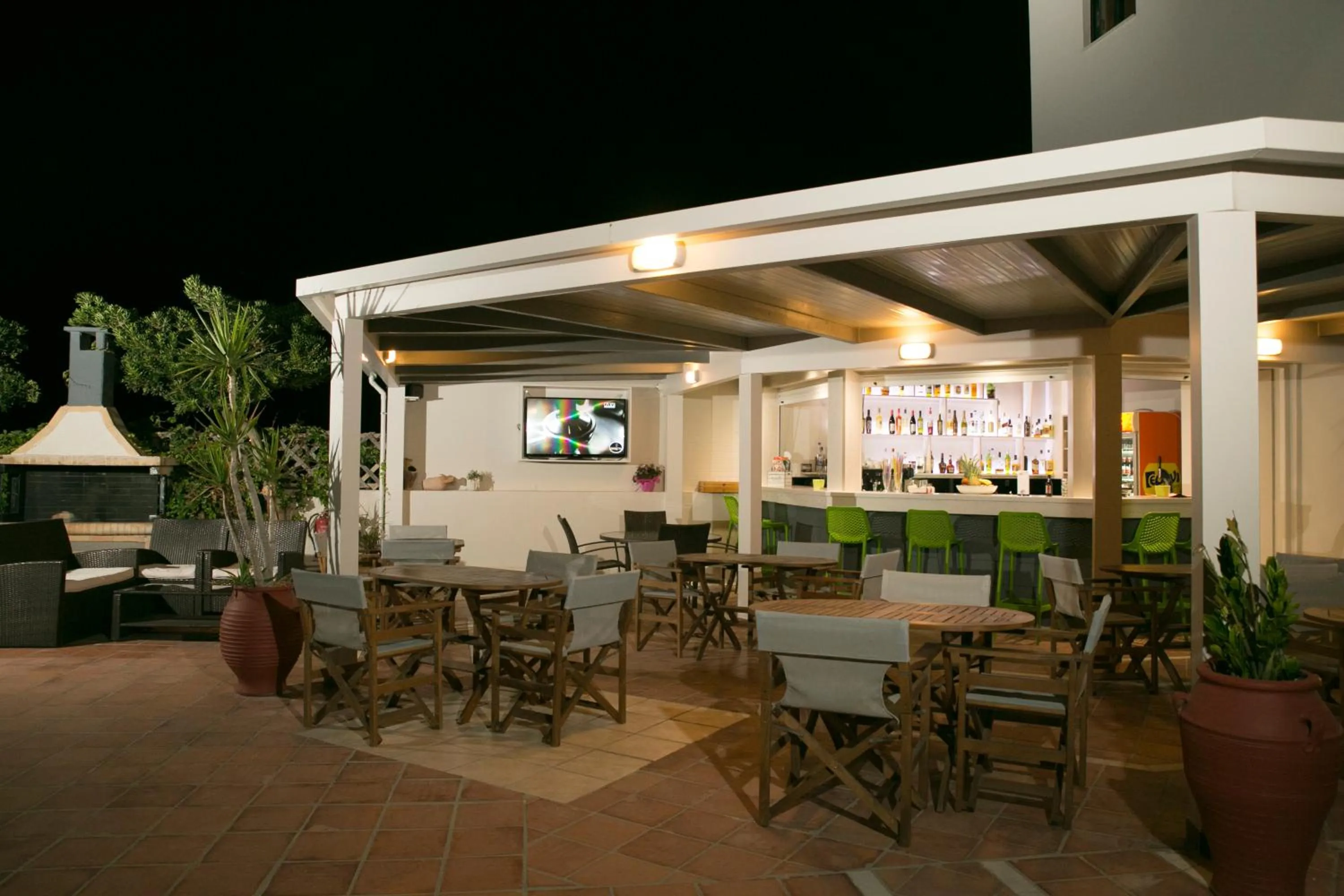 Decorative detail in Christina Beach Hotel