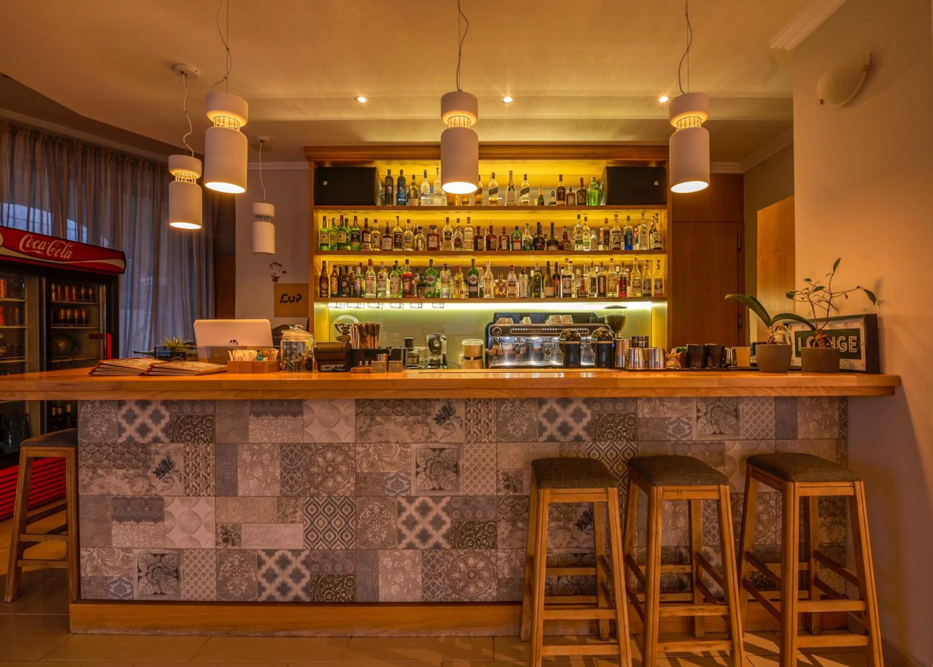 Lounge or bar in Christina Beach Hotel