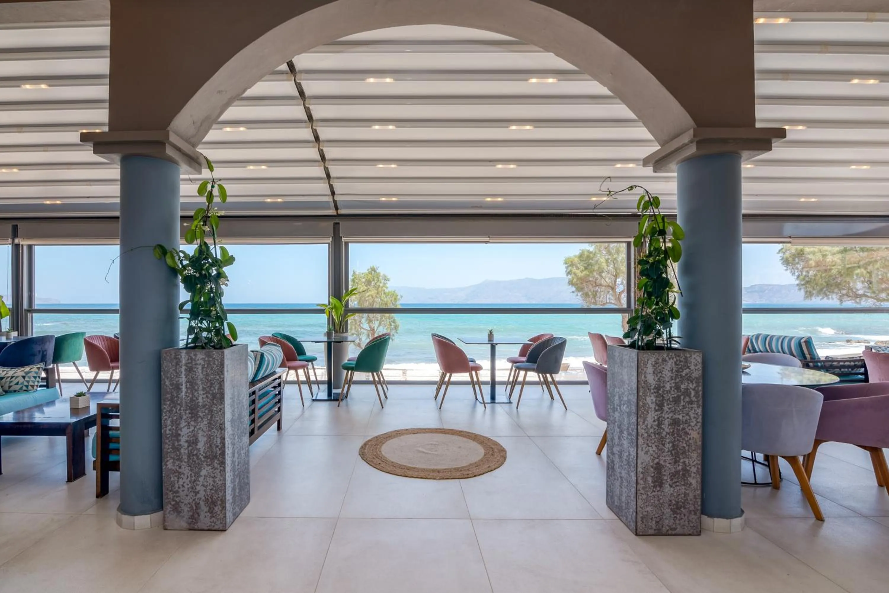 Lobby or reception in Christina Beach Hotel