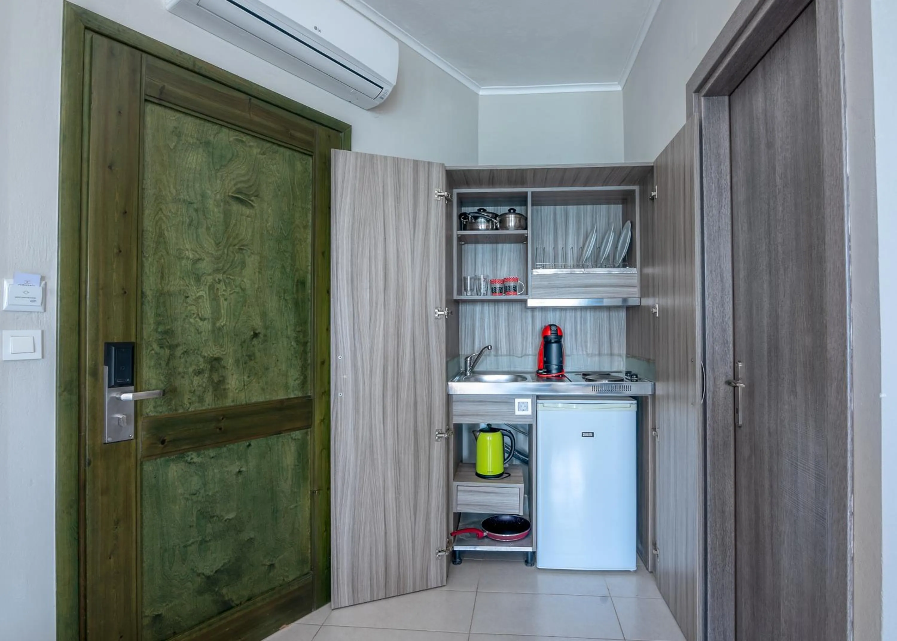 kitchen in Christina Beach Hotel