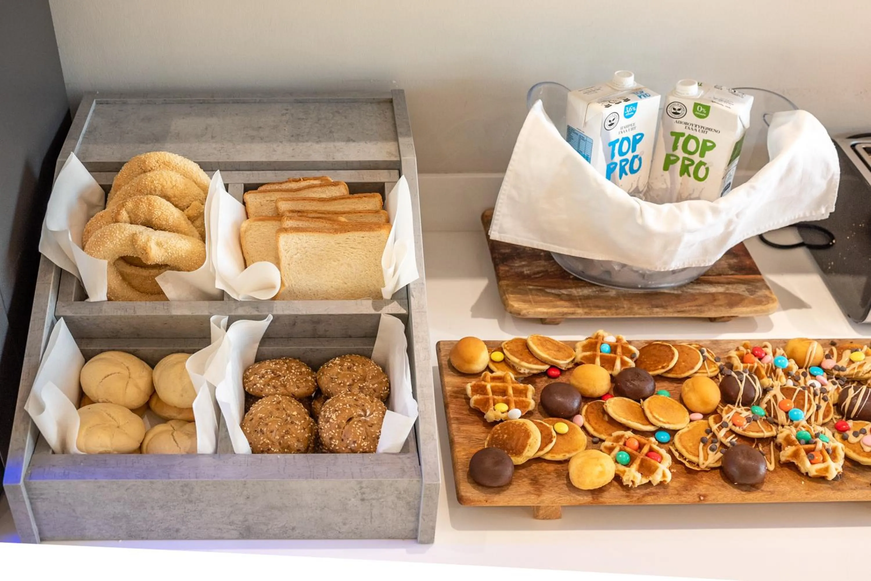 Breakfast in Christina Beach Hotel