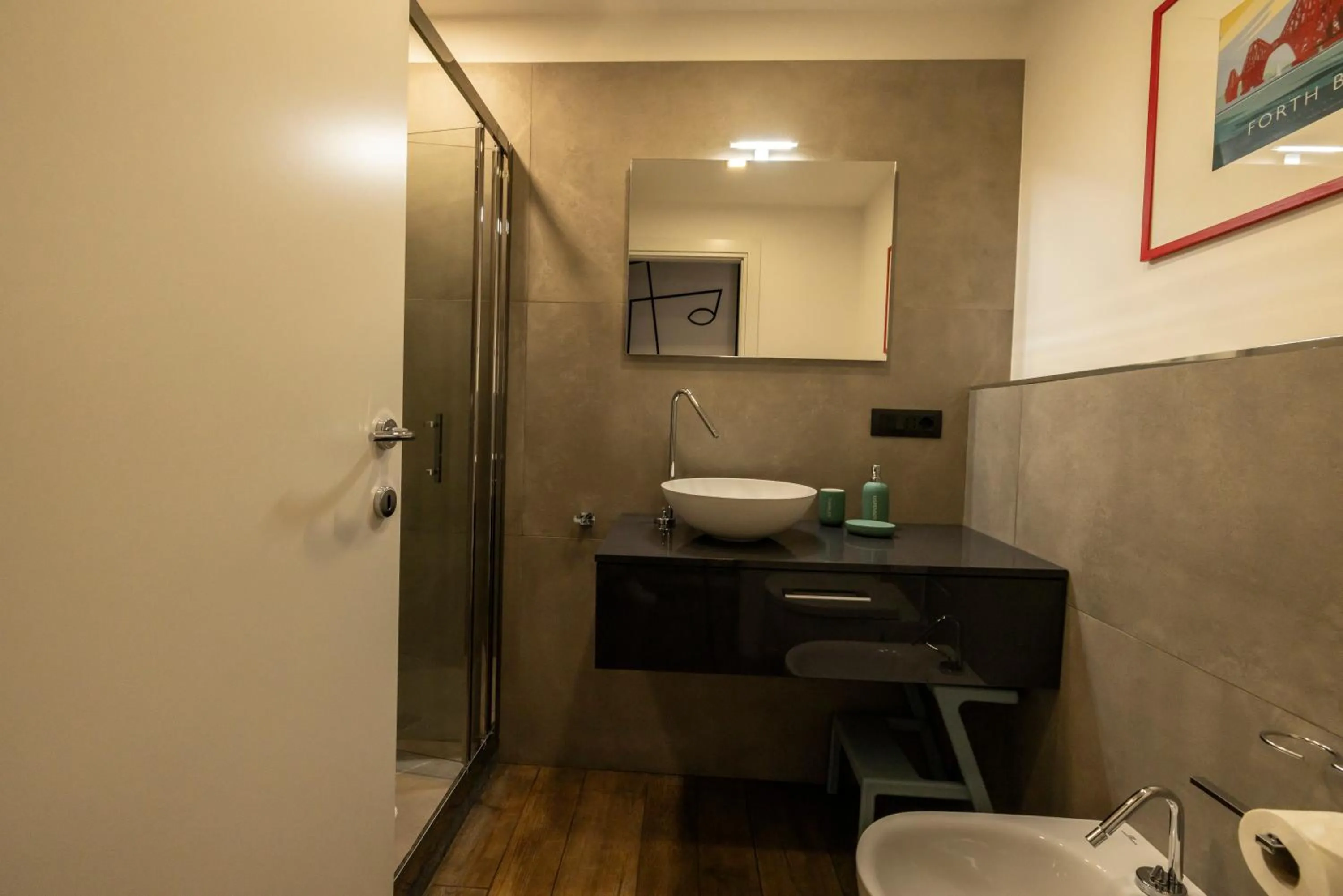 Bathroom in Alloggio Fronte Egizio