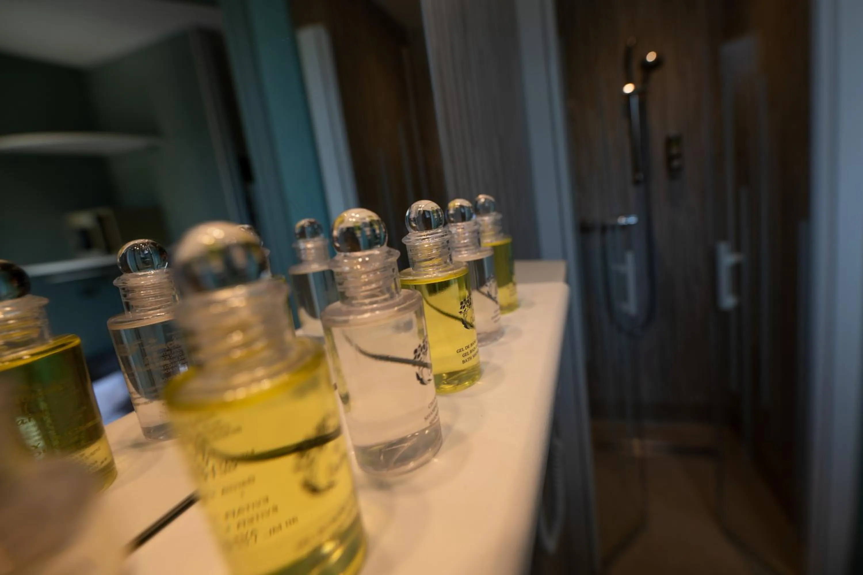 Bathroom in Logis Hotel Restaurant L'Escapade