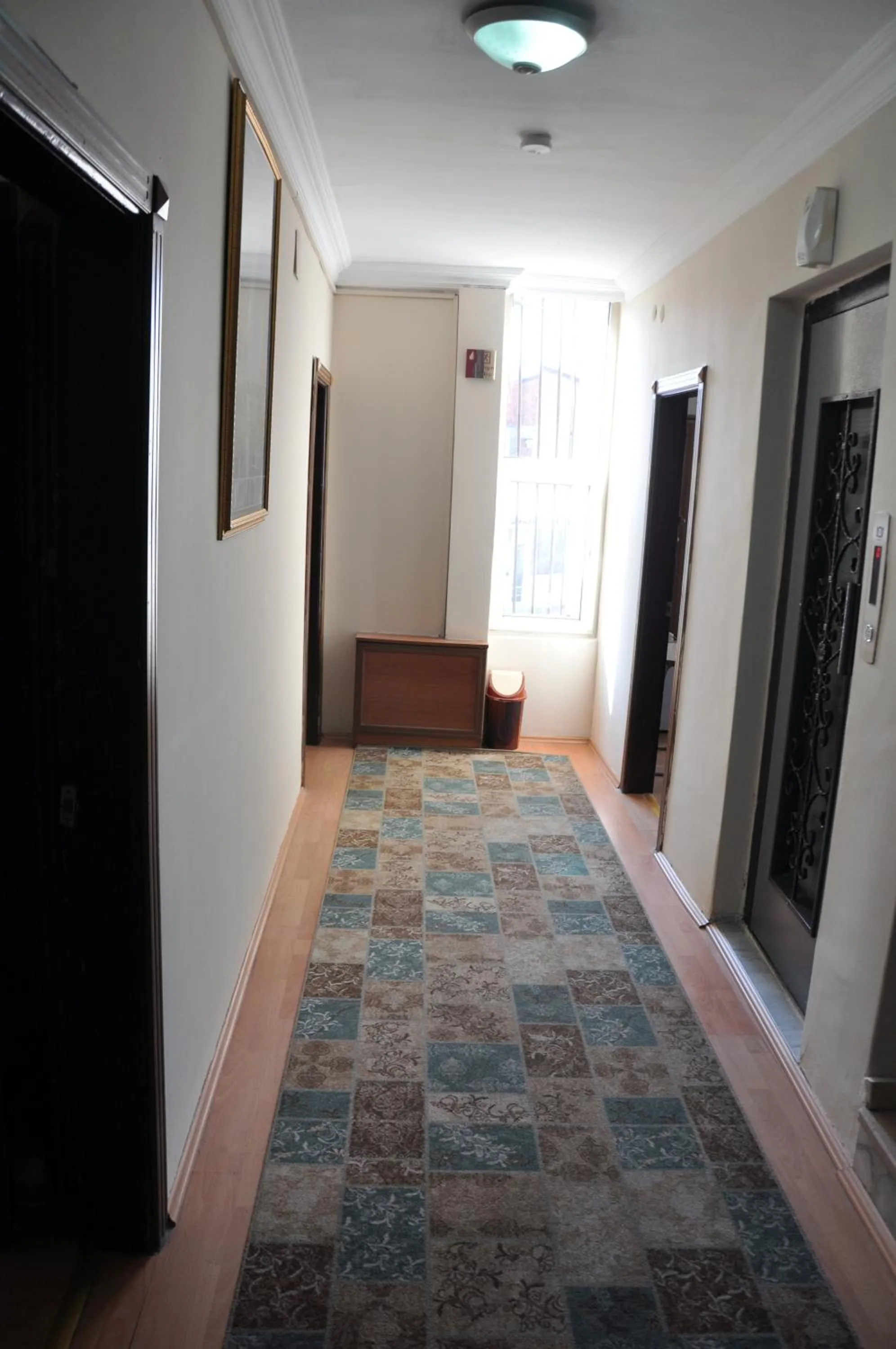 Inner courtyard view in Hekimoğlu Hotel