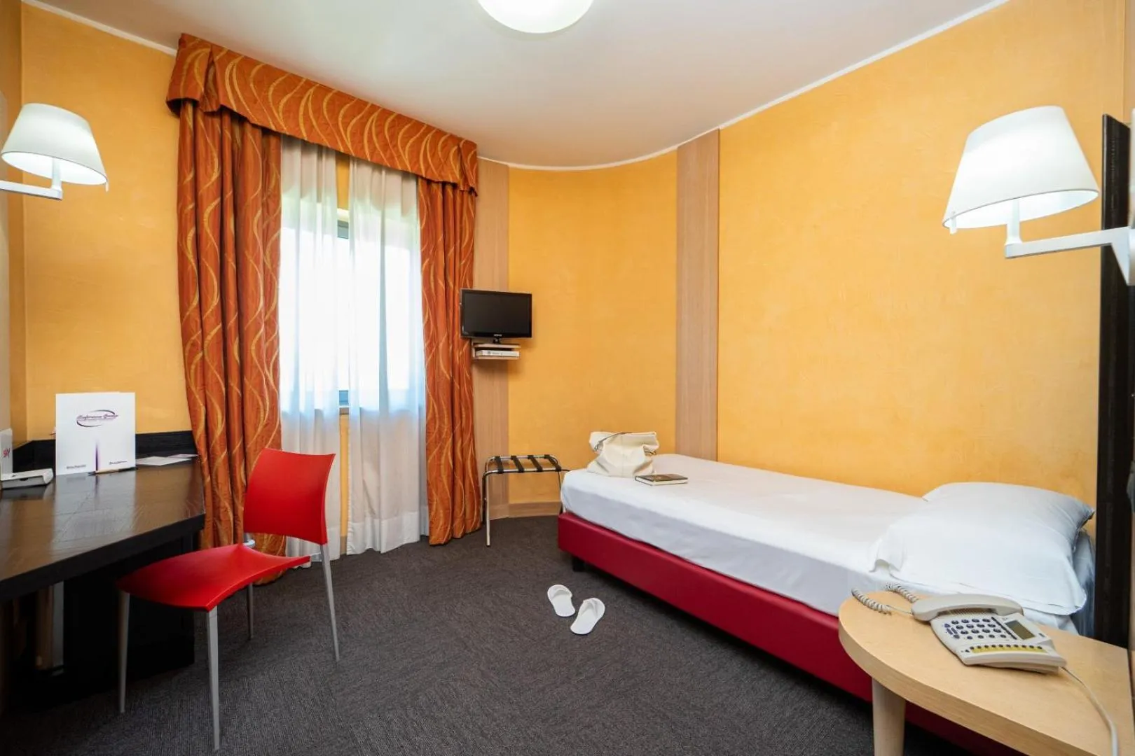 Bed in Hotel Majorana