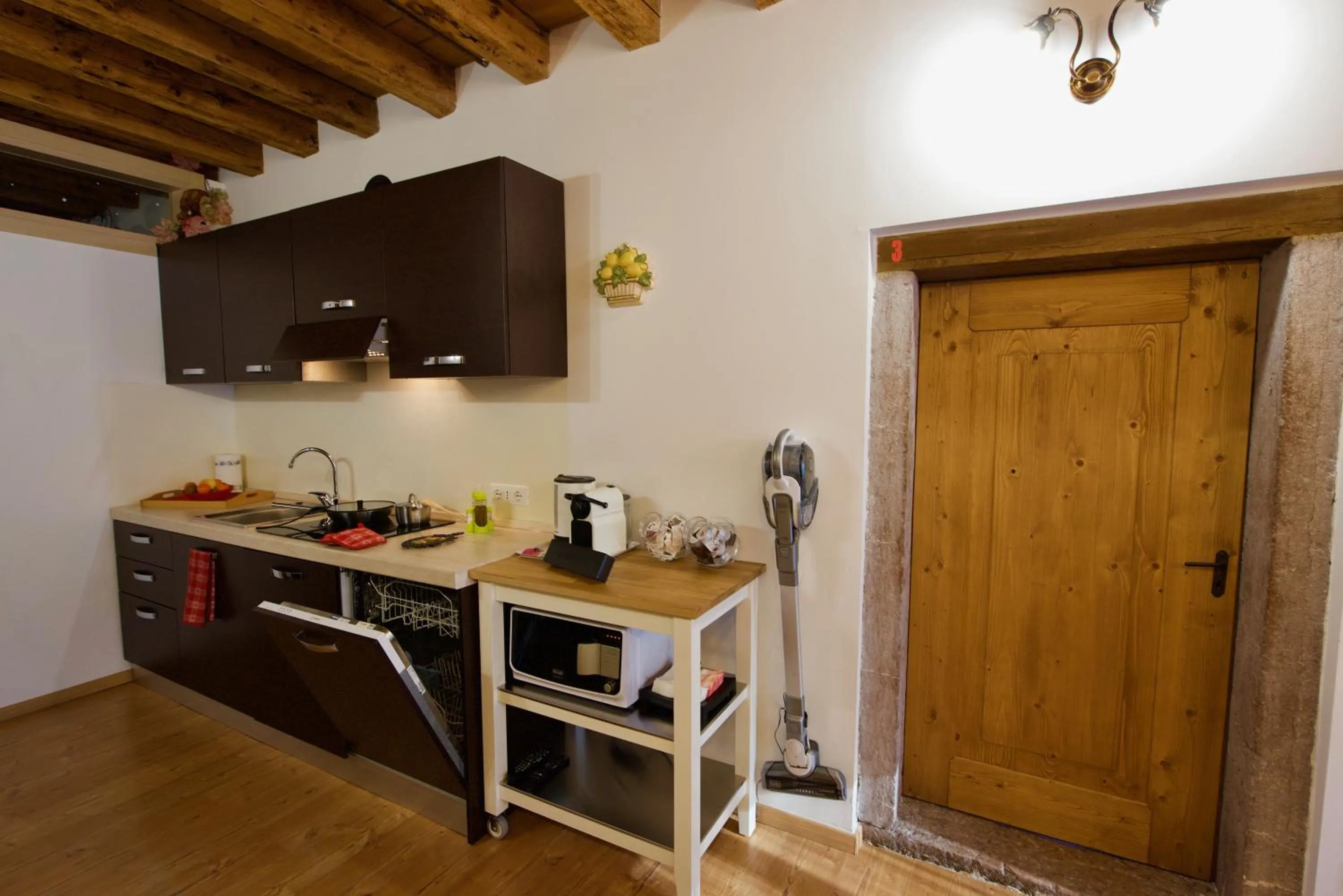 Kitchen or kitchenette in Alla Regia