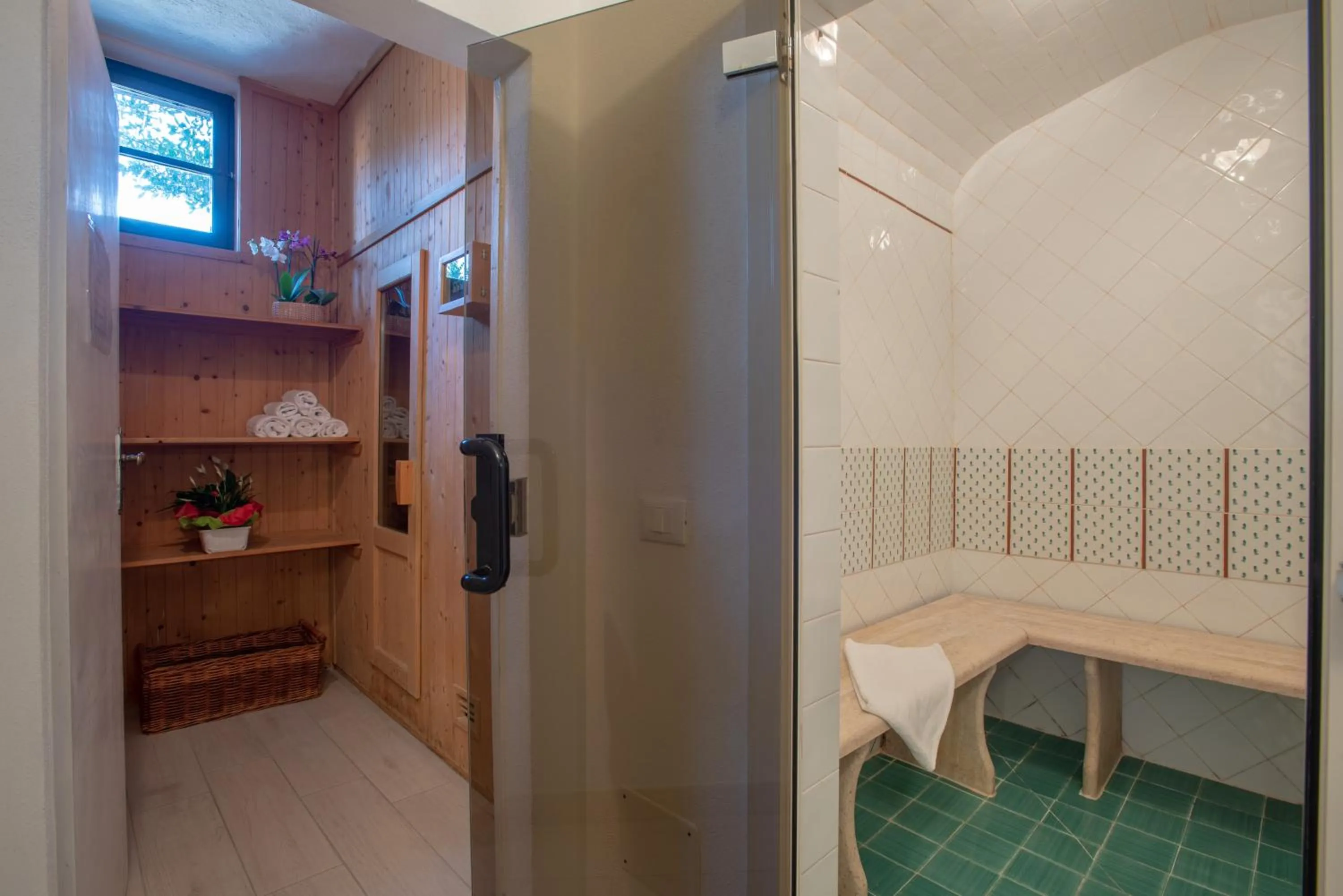 Sauna in Fattoria Pieve a Salti