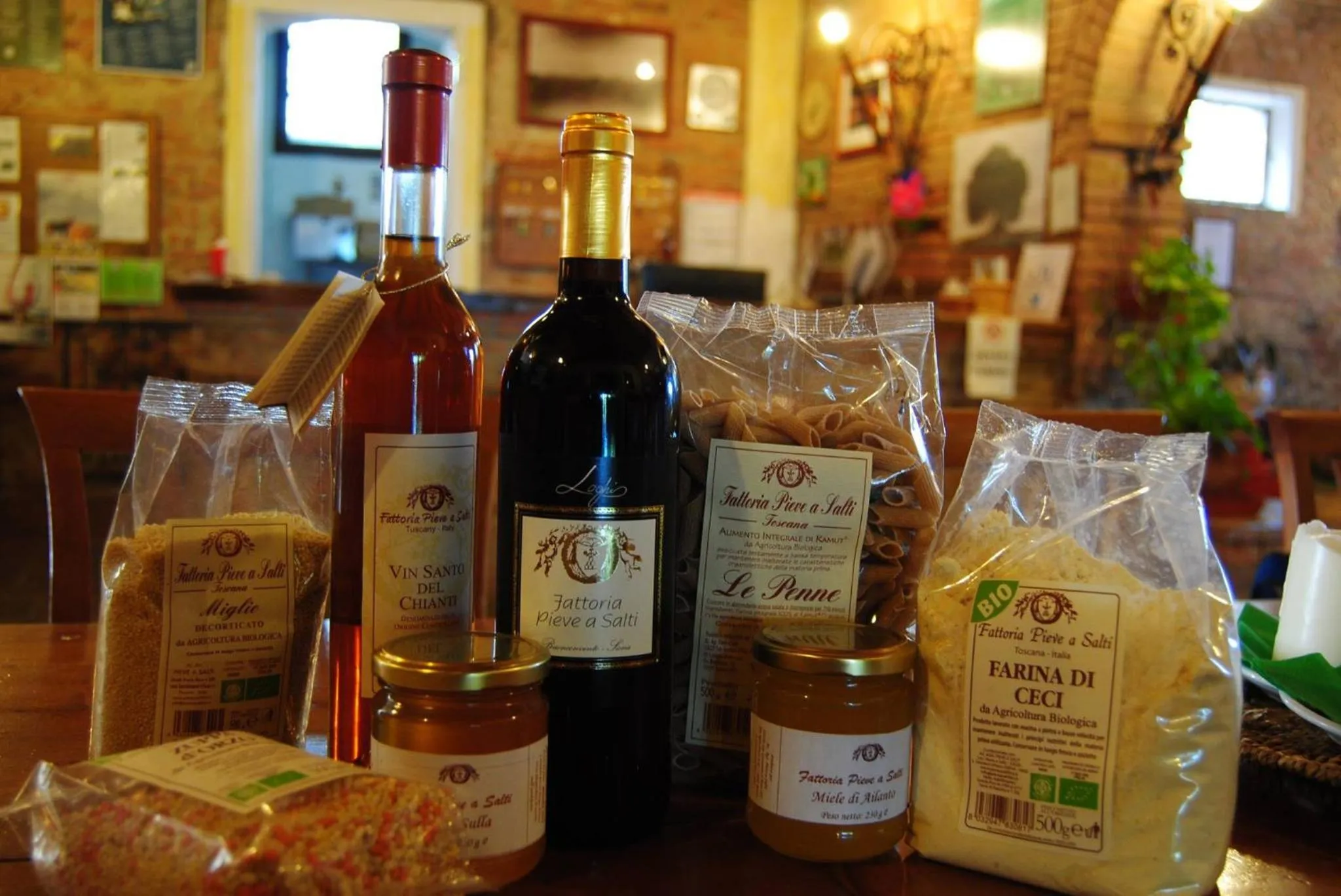 Restaurant/places to eat in Fattoria Pieve a Salti