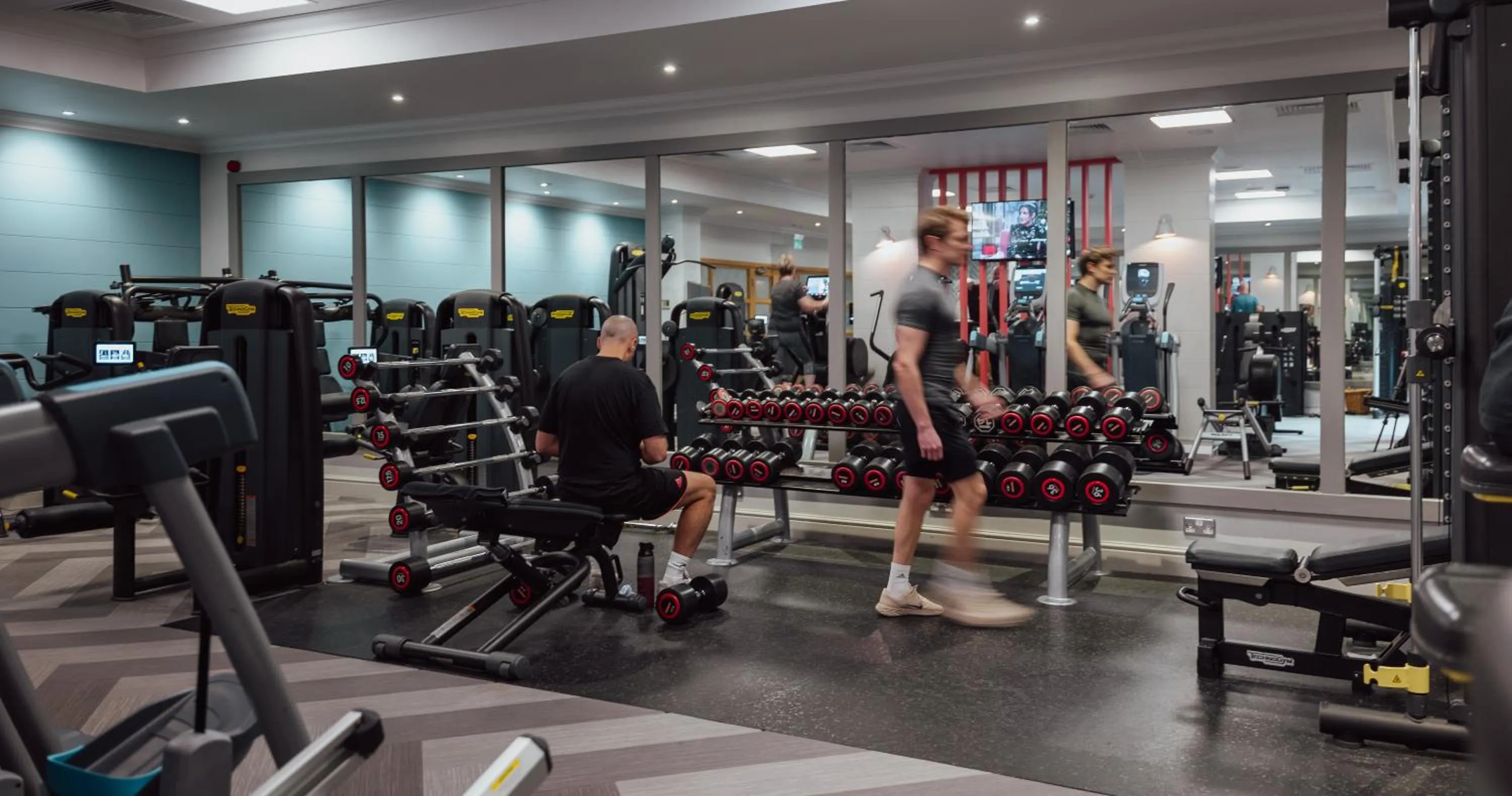 Fitness centre/facilities in Solent Hotel and Spa